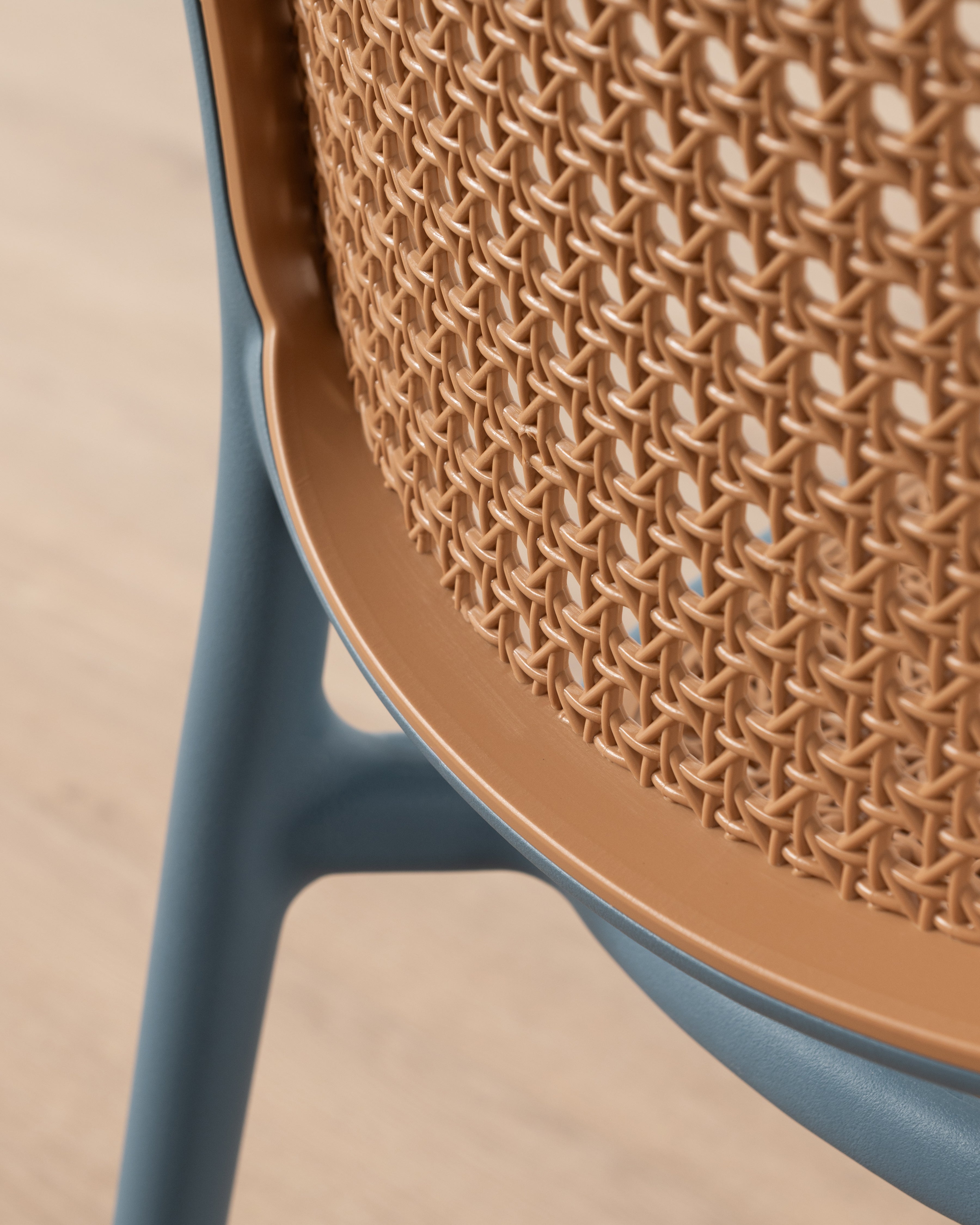 Al fresco Luca dining chair | Blue