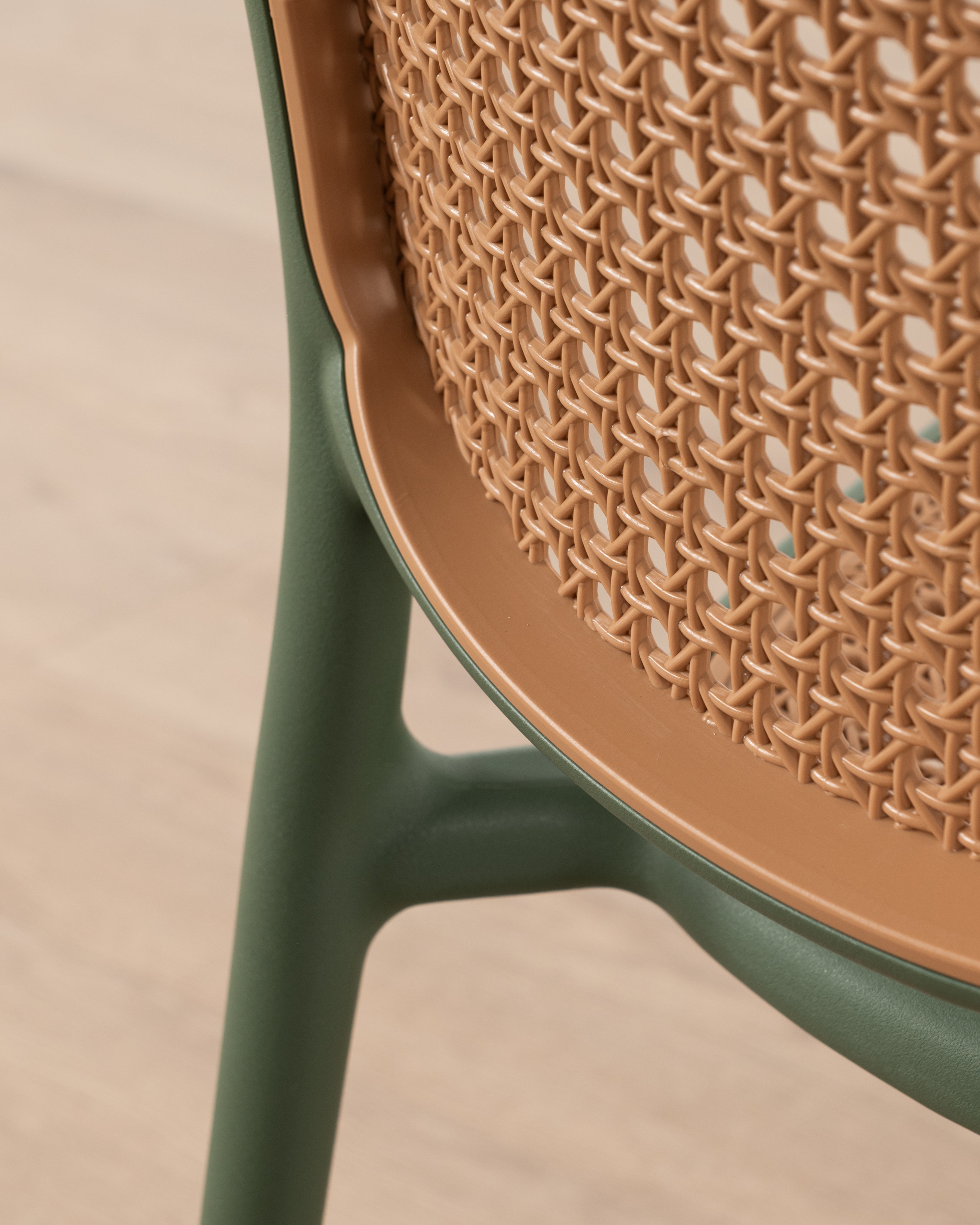 Al fresco Luca dining chair | Green