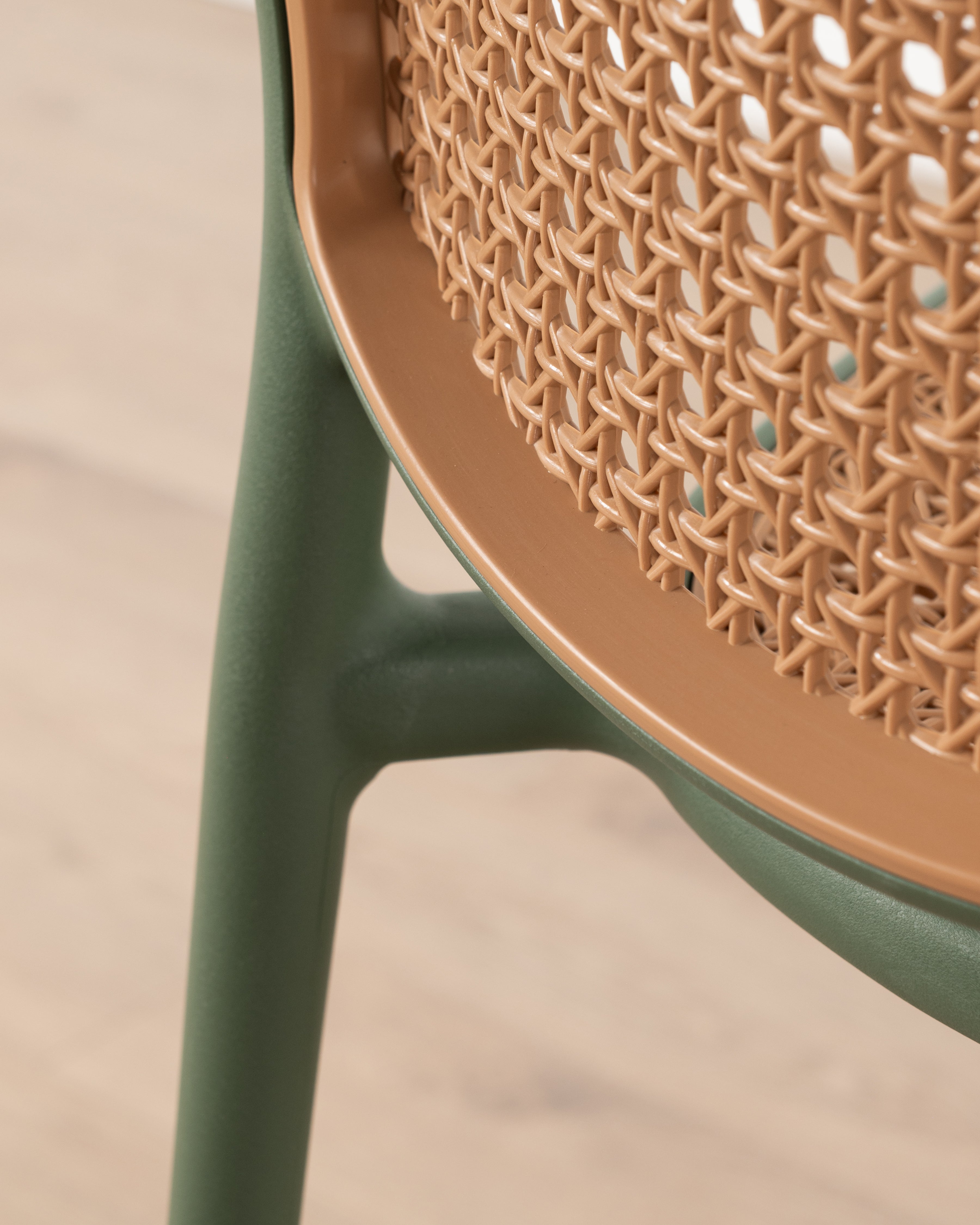 Al fresco Luca Bar Chair | Green