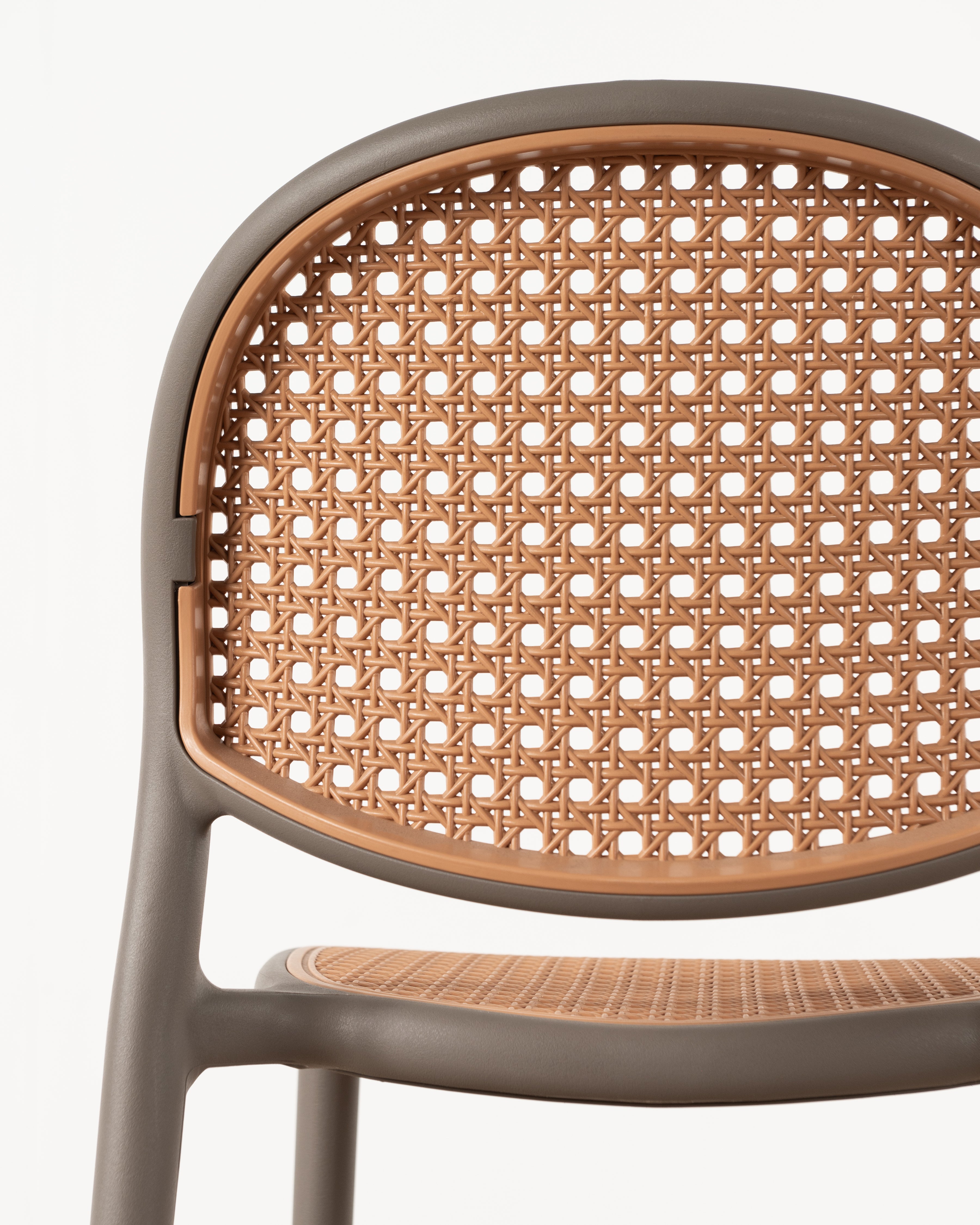 Al fresco Luca bar chair | Taupe