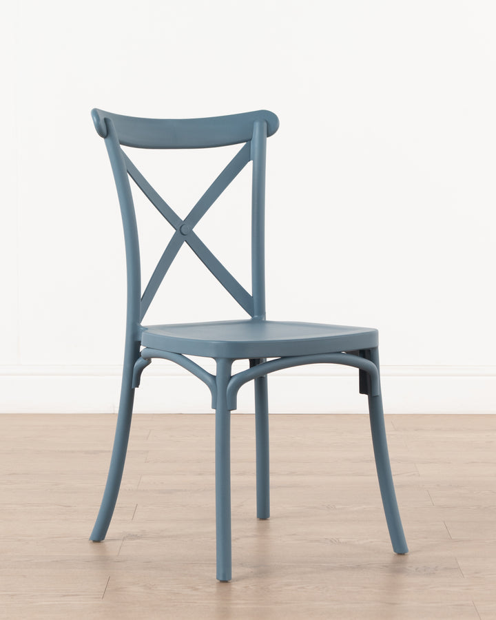 Al Fresco Crossback Chair | Blue