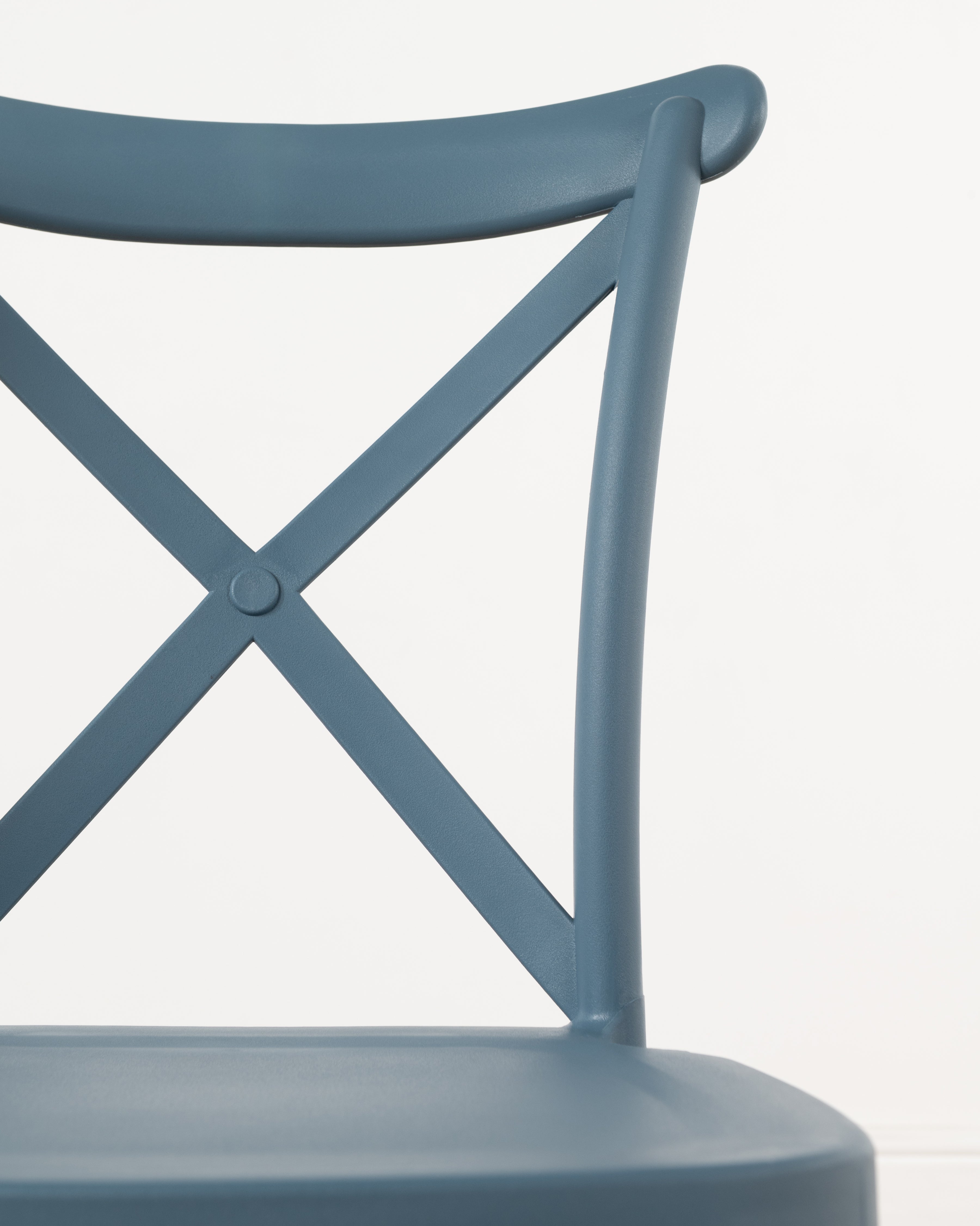 Al Fresco Crossback Chair | Blue