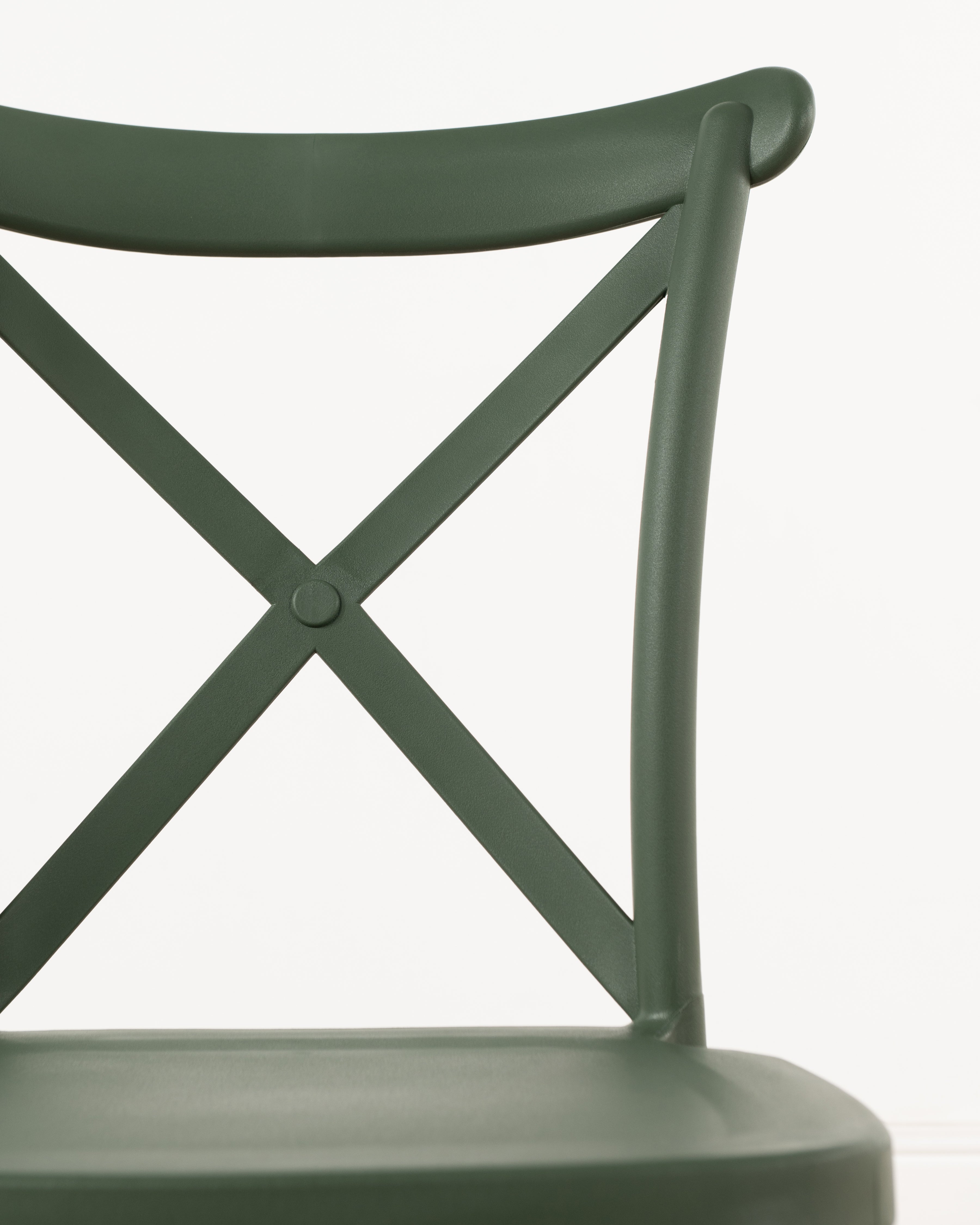 Al Fresco Crossback Chair | Green