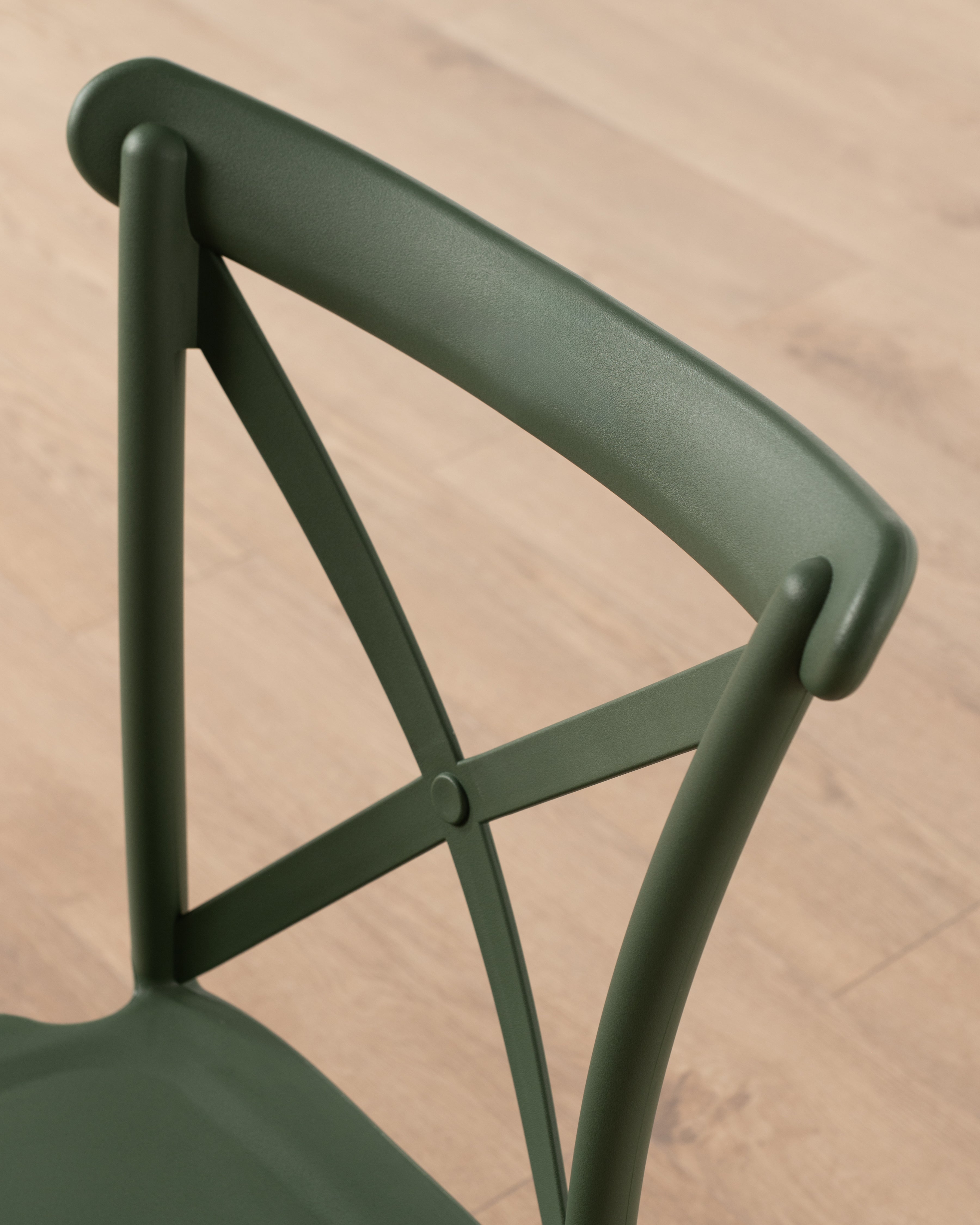 Al Fresco Crossback Chair | Green