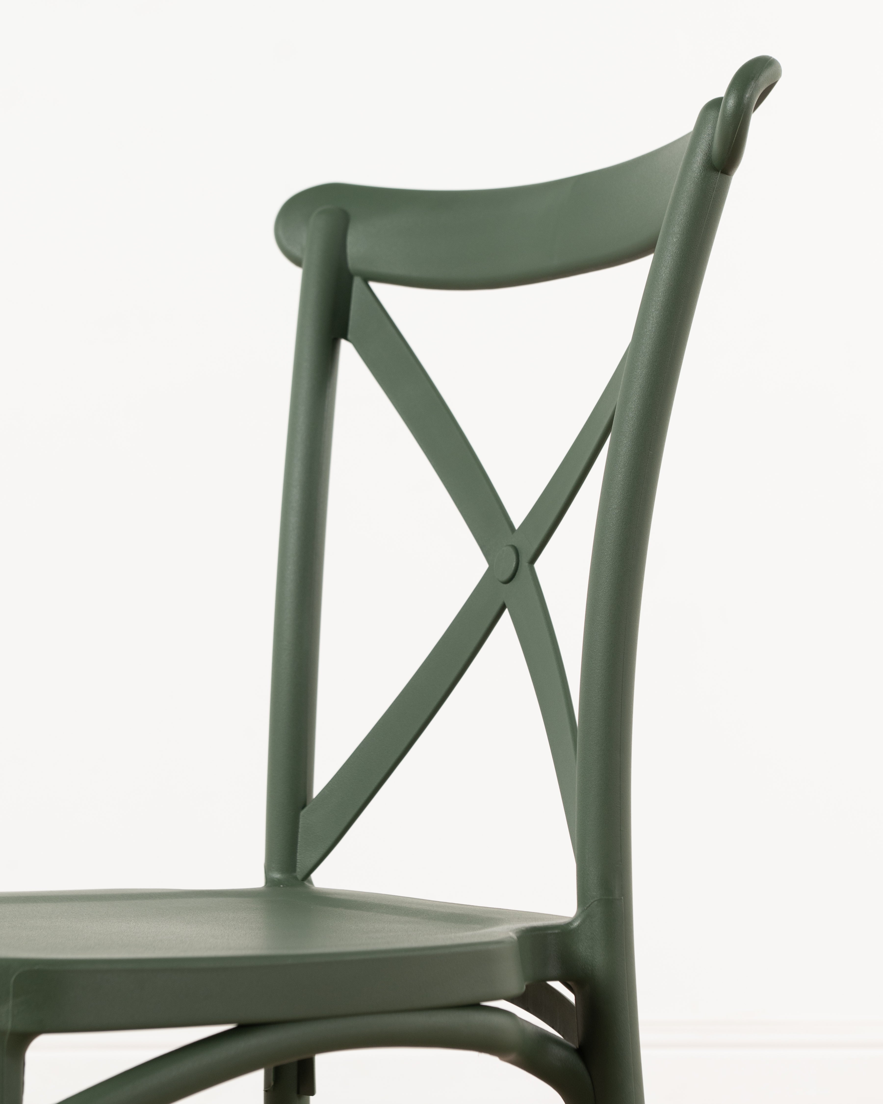 Al Fresco Crossback Chair | Green