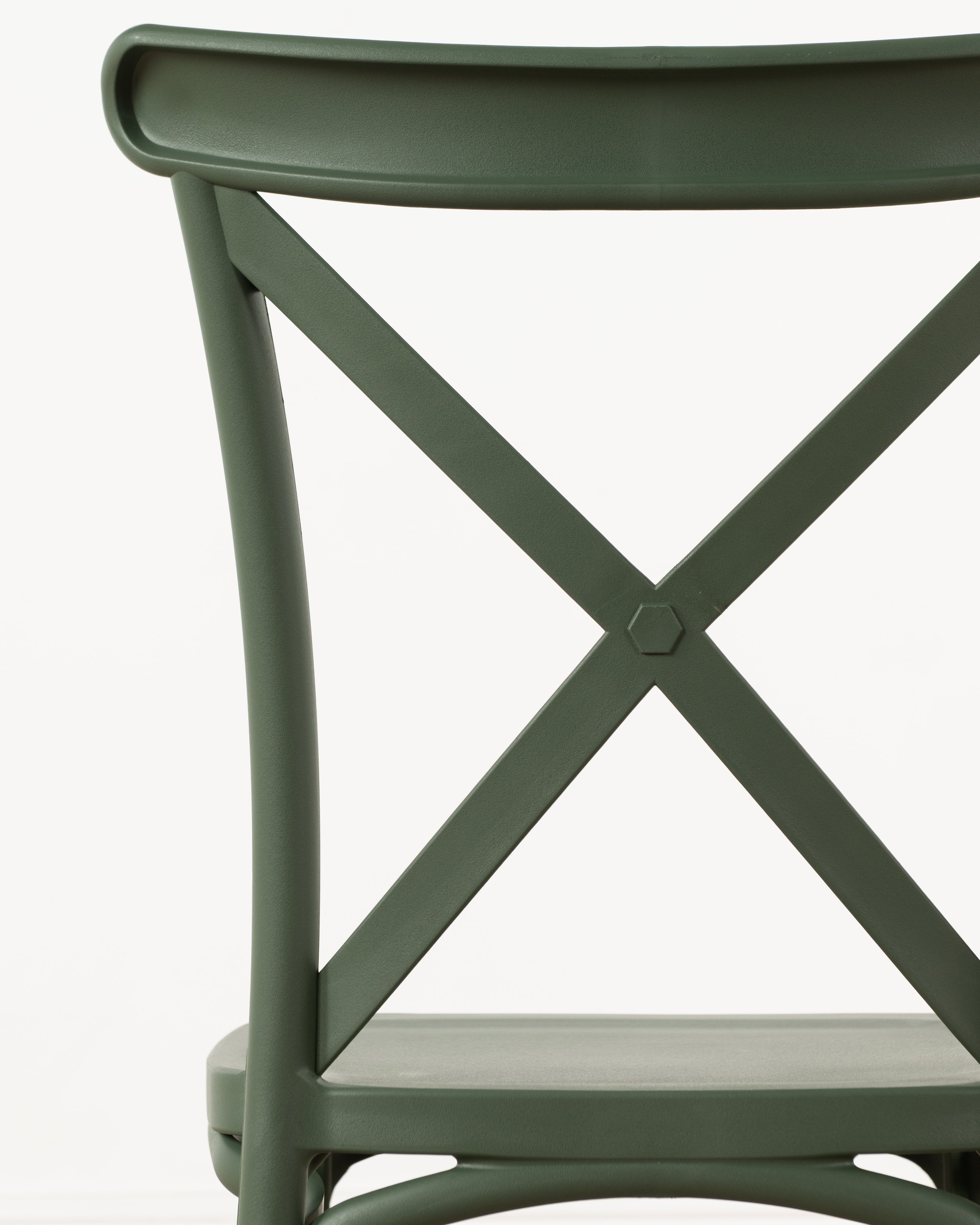 Al Fresco Crossback Chair | Green
