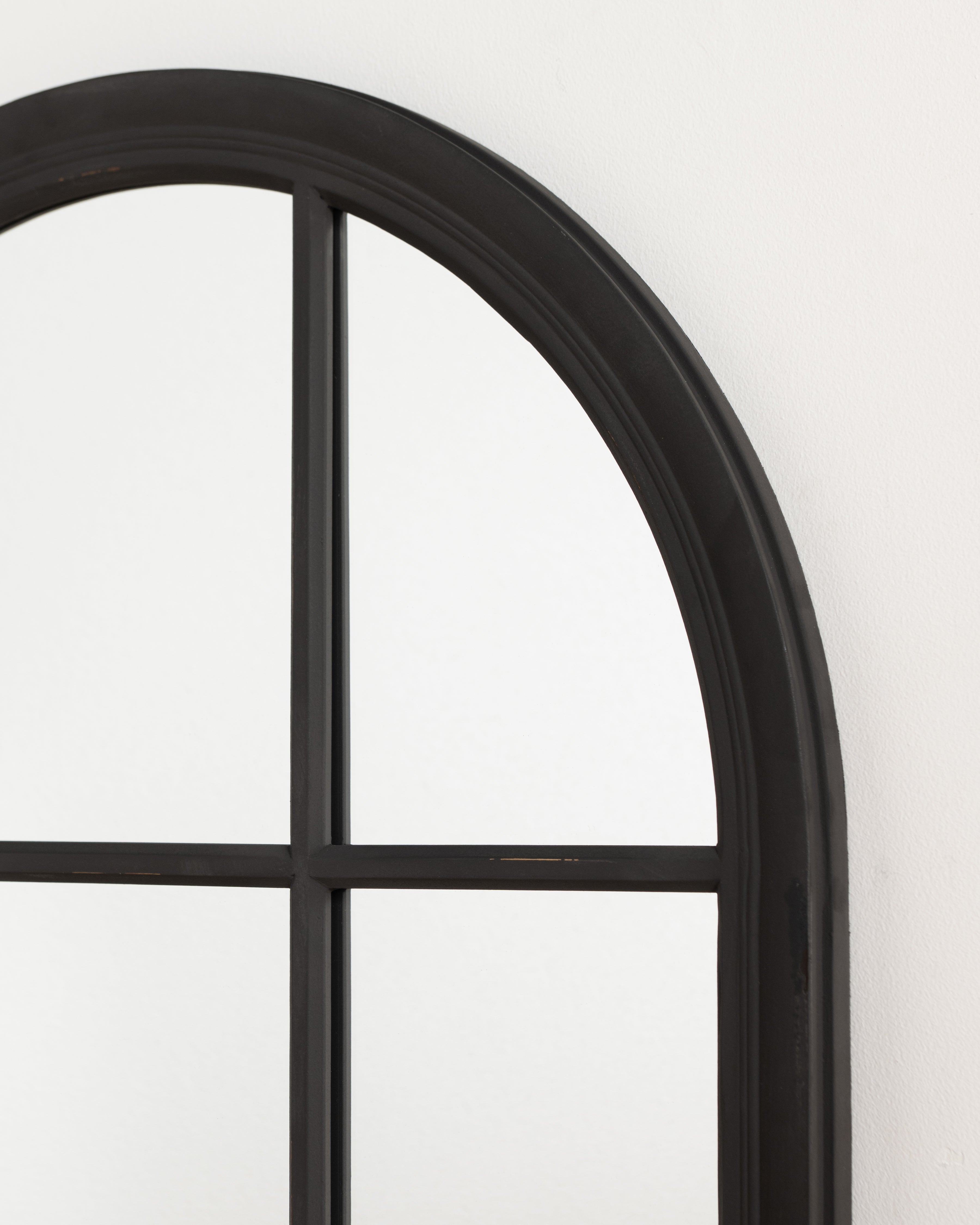 Cathedral Arch Mirror | Black