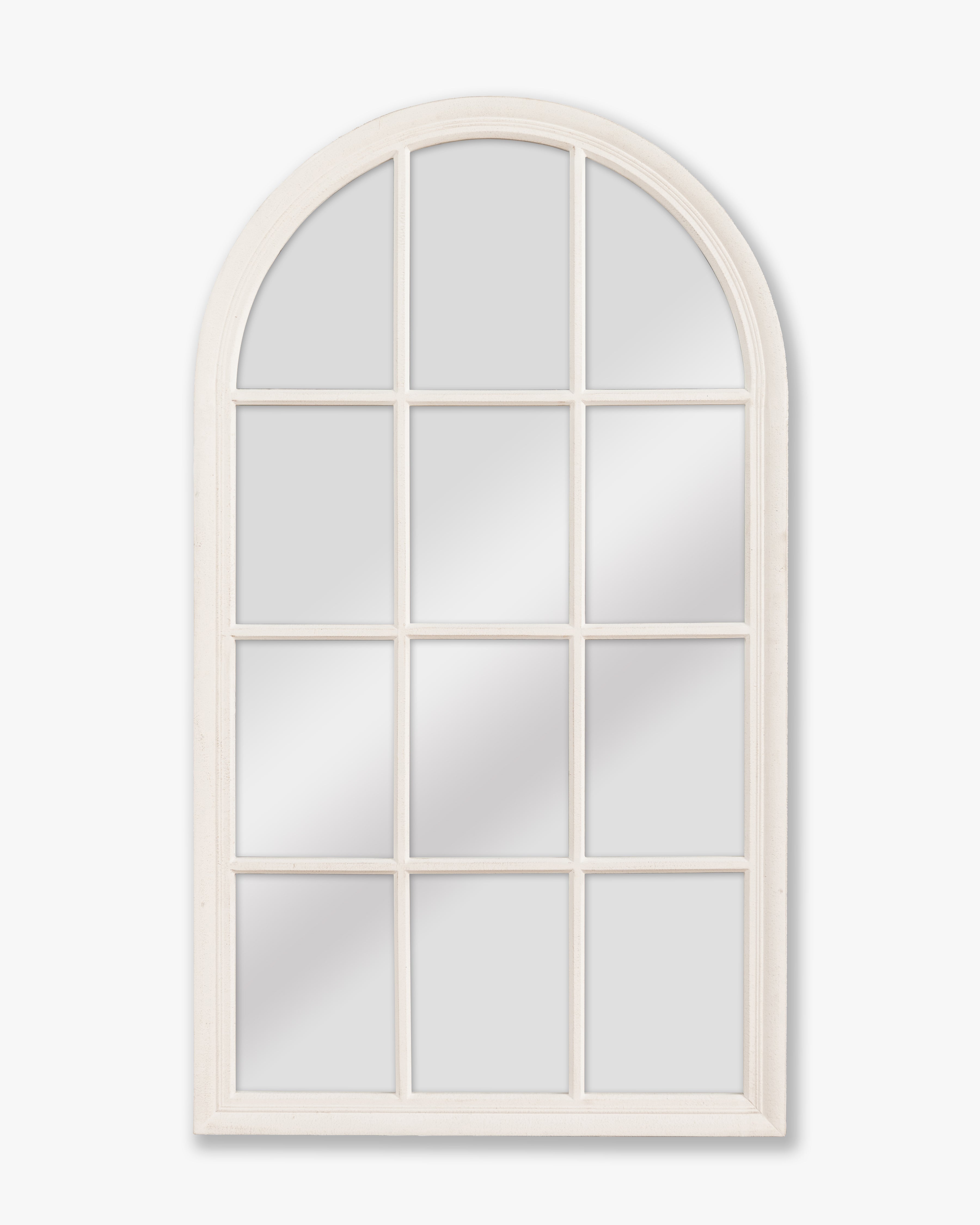 Cathedral Arch Mirror | White