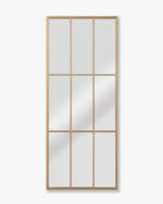 Chantelle Grid Mirror | Gold