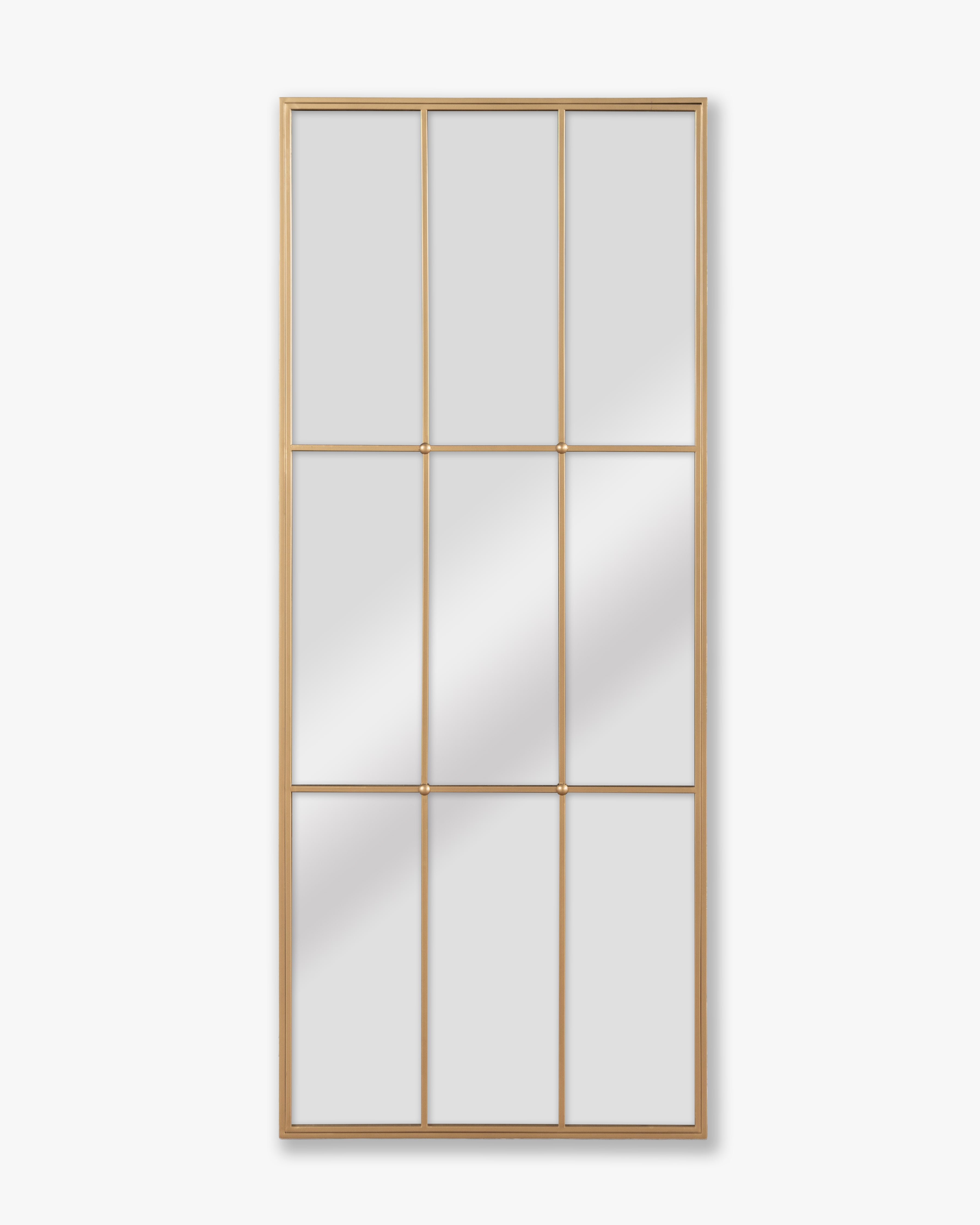 Chantelle Grid Mirror | Gold