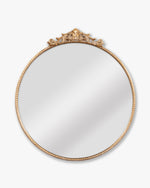 Somerset Round Mirror | Gold