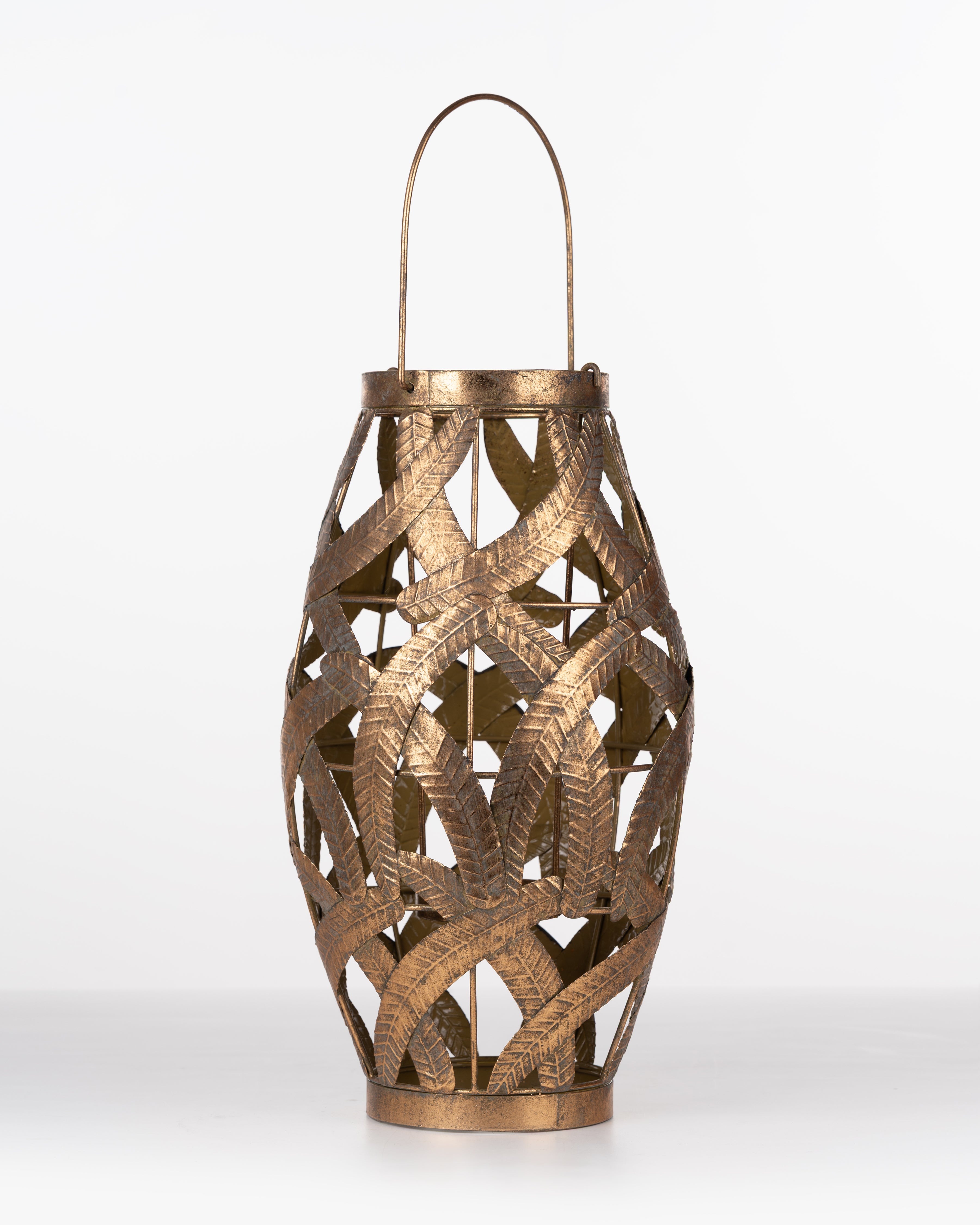 Golden Leaf Lantern