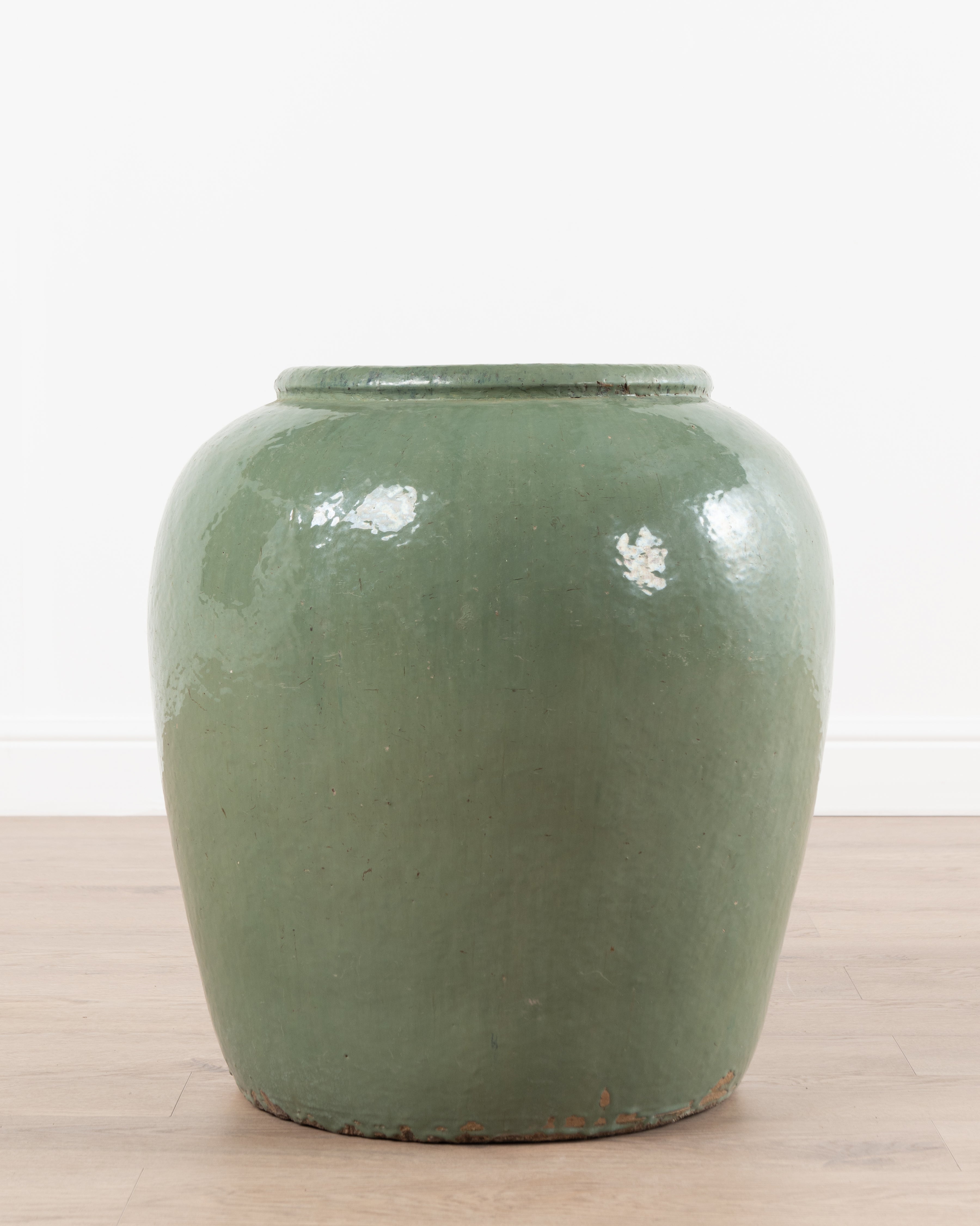POT ANT GLAZED GRN XL VAR SIZES