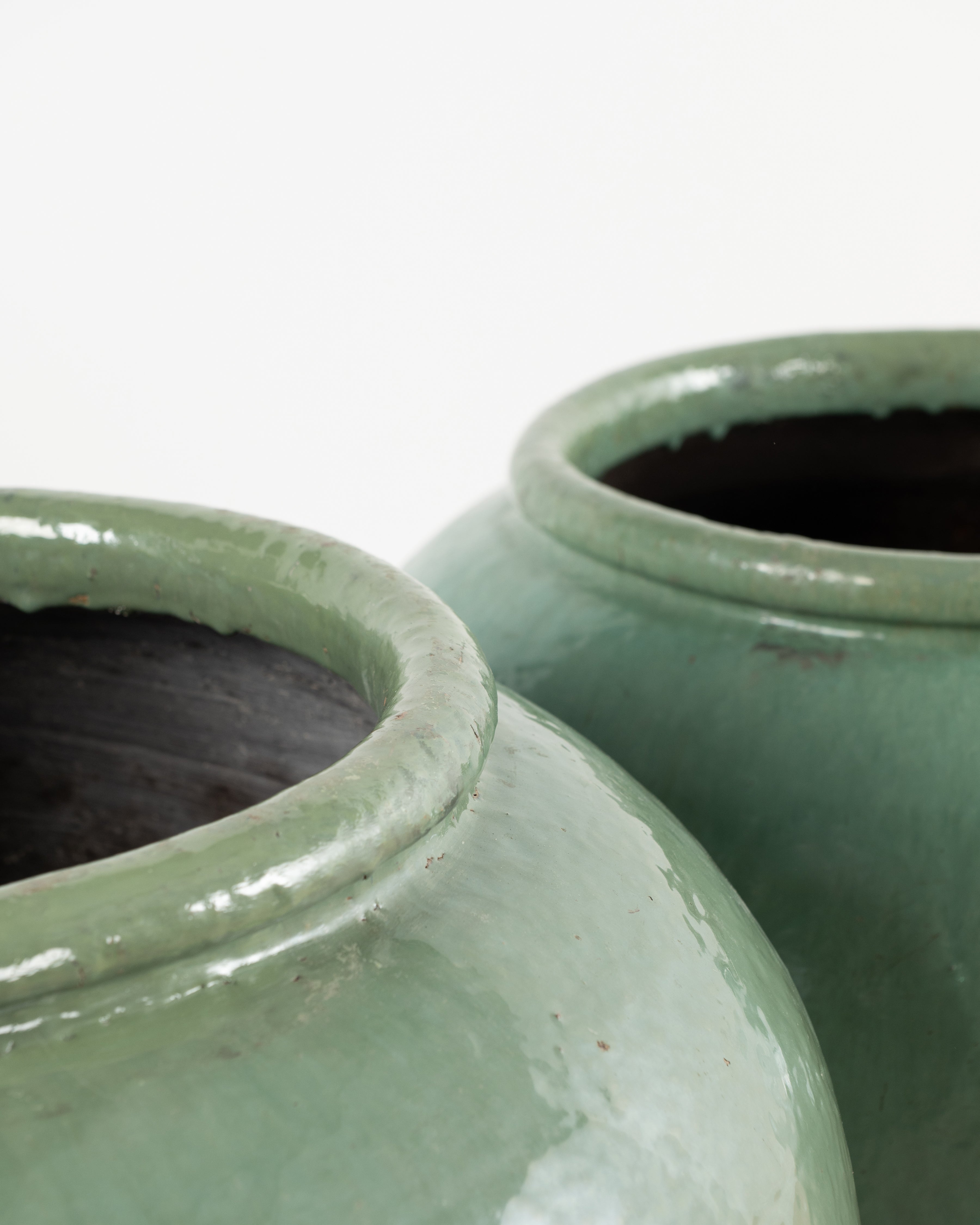 POT ANT GLAZED GRN XL VAR SIZES