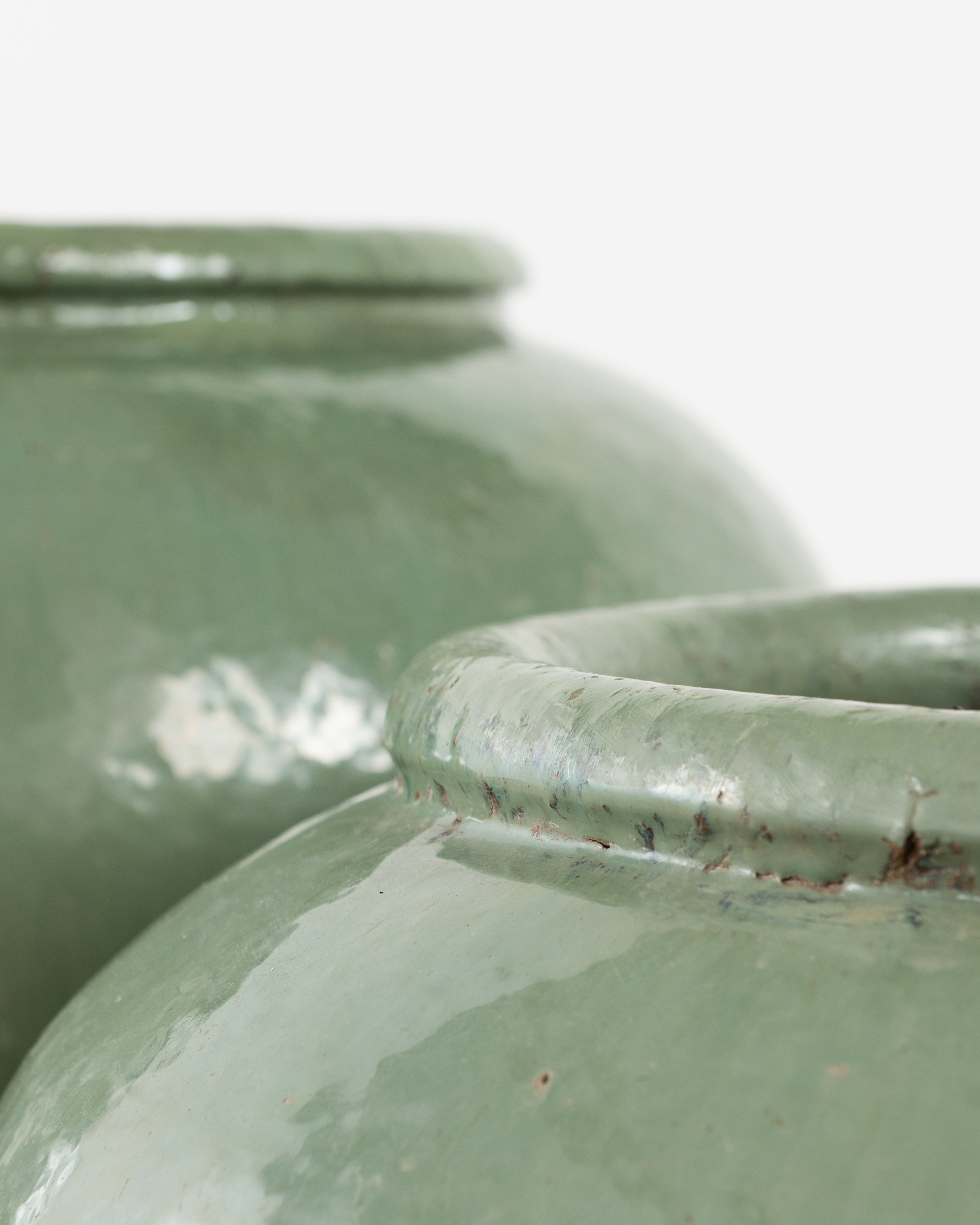POT ANT GLAZED GRN XL VAR SIZES