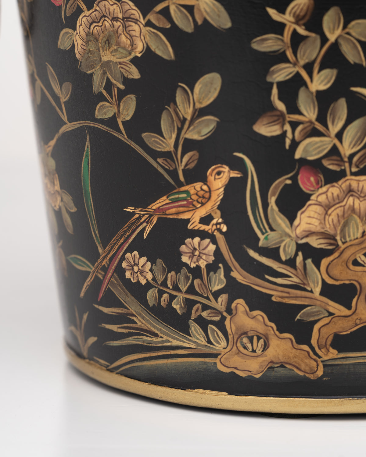 Jardin Noir Oval Wastepaper Basket