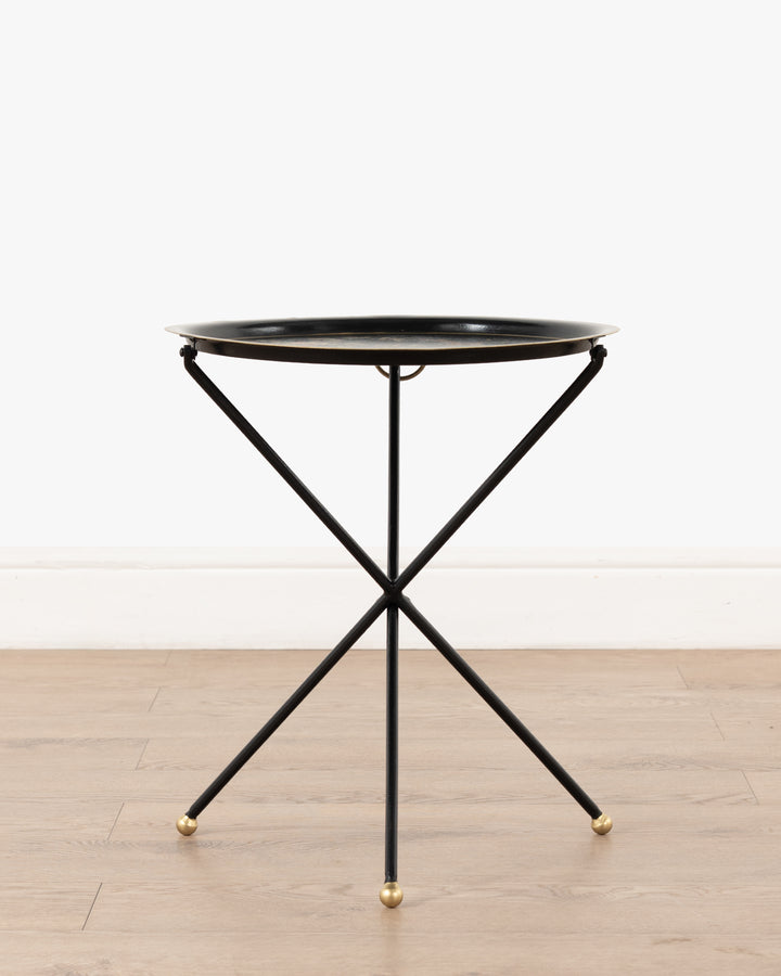 Jardin Noir Tray top Side Table