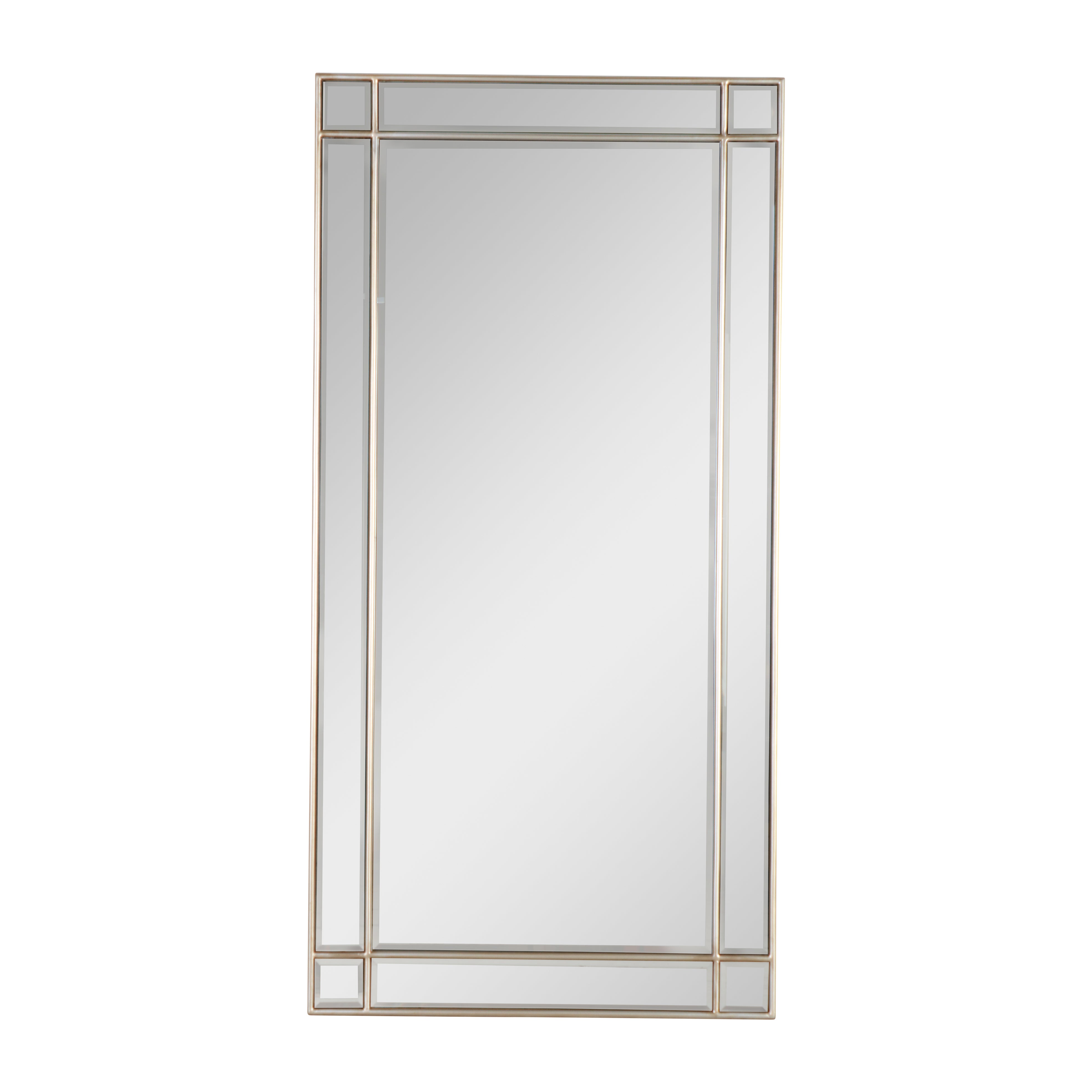 MIRROR ANSO SILVER 90X180CM