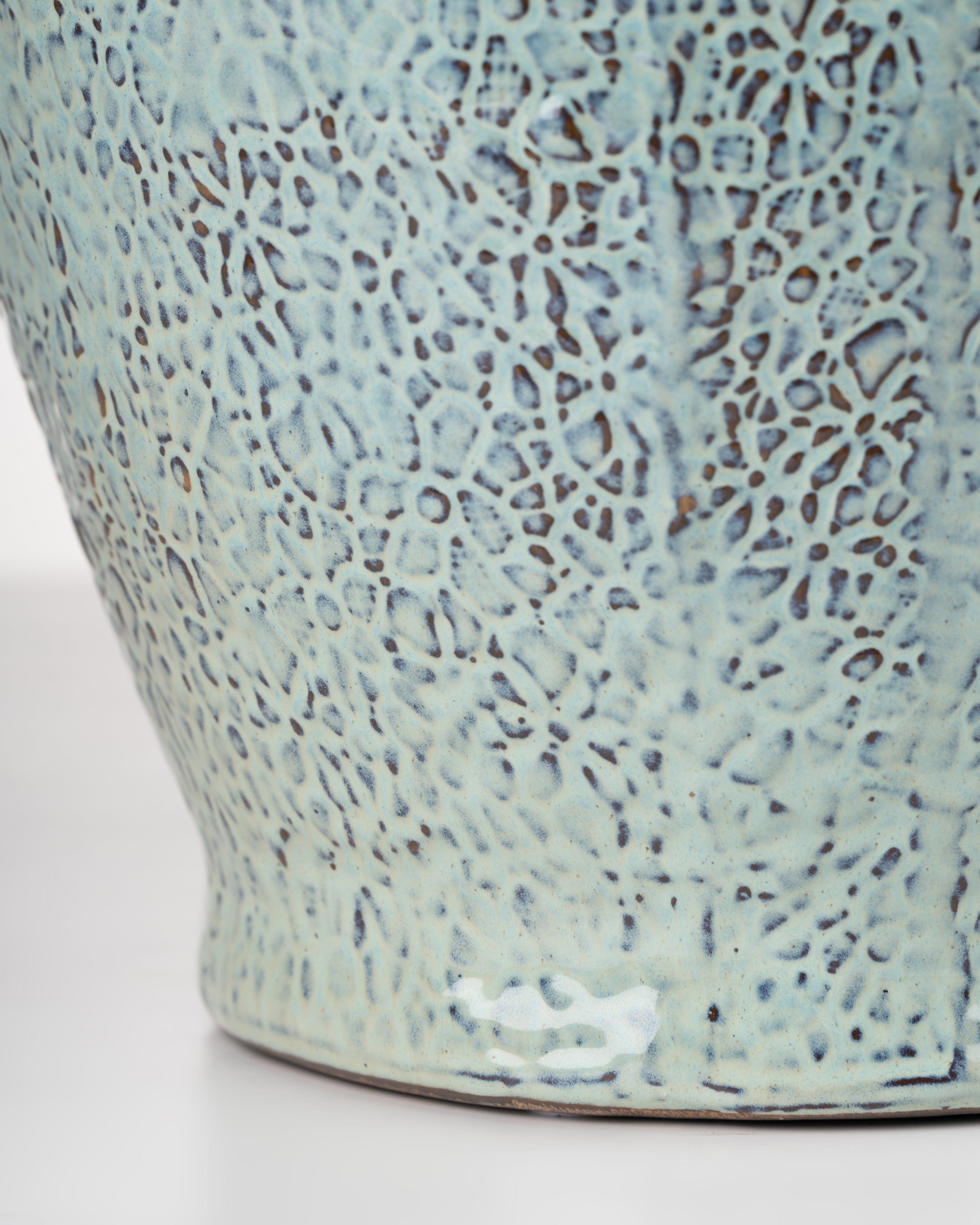 Seafoam Ceramic Vase