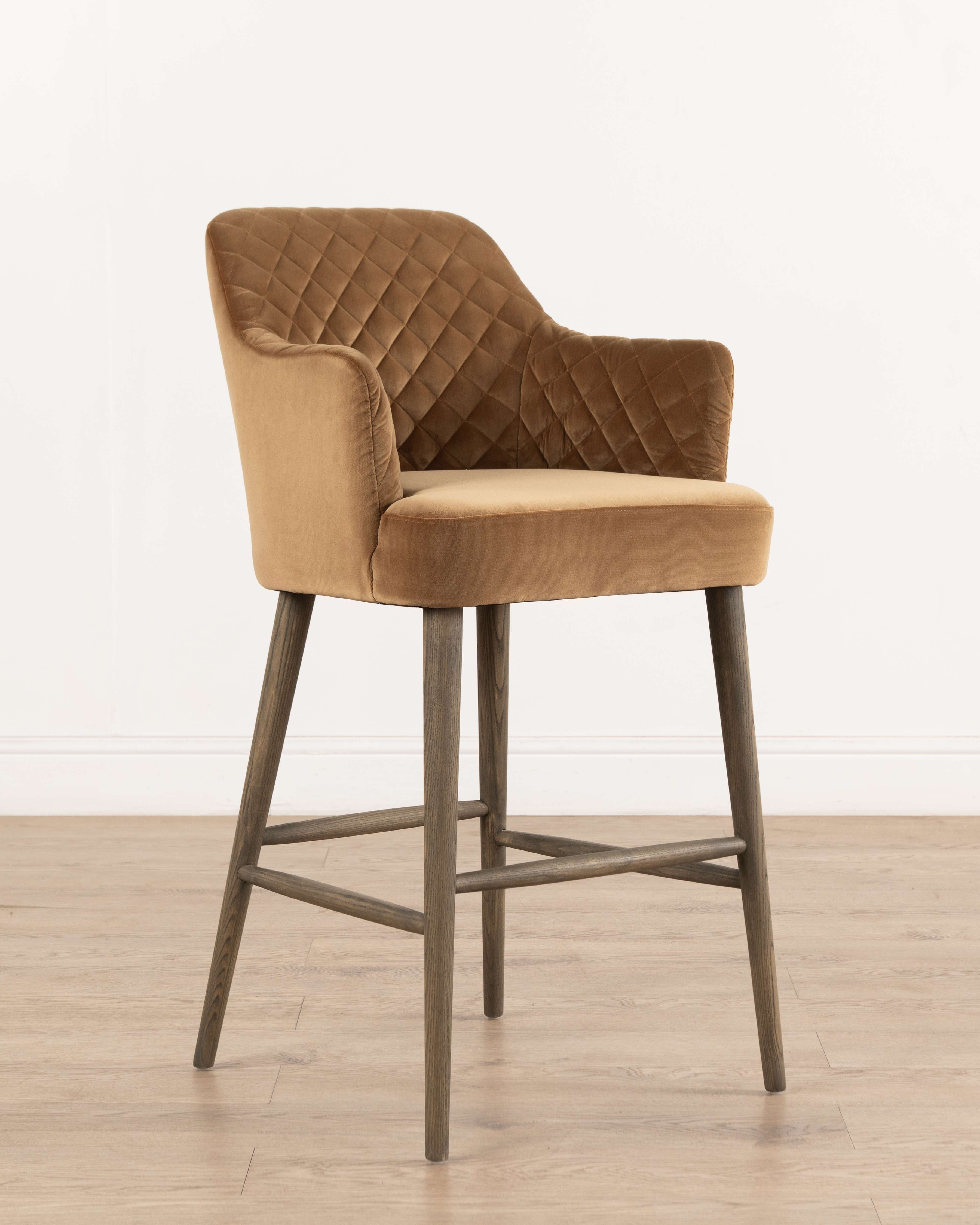 Zamani Bar Chair | Old Gold