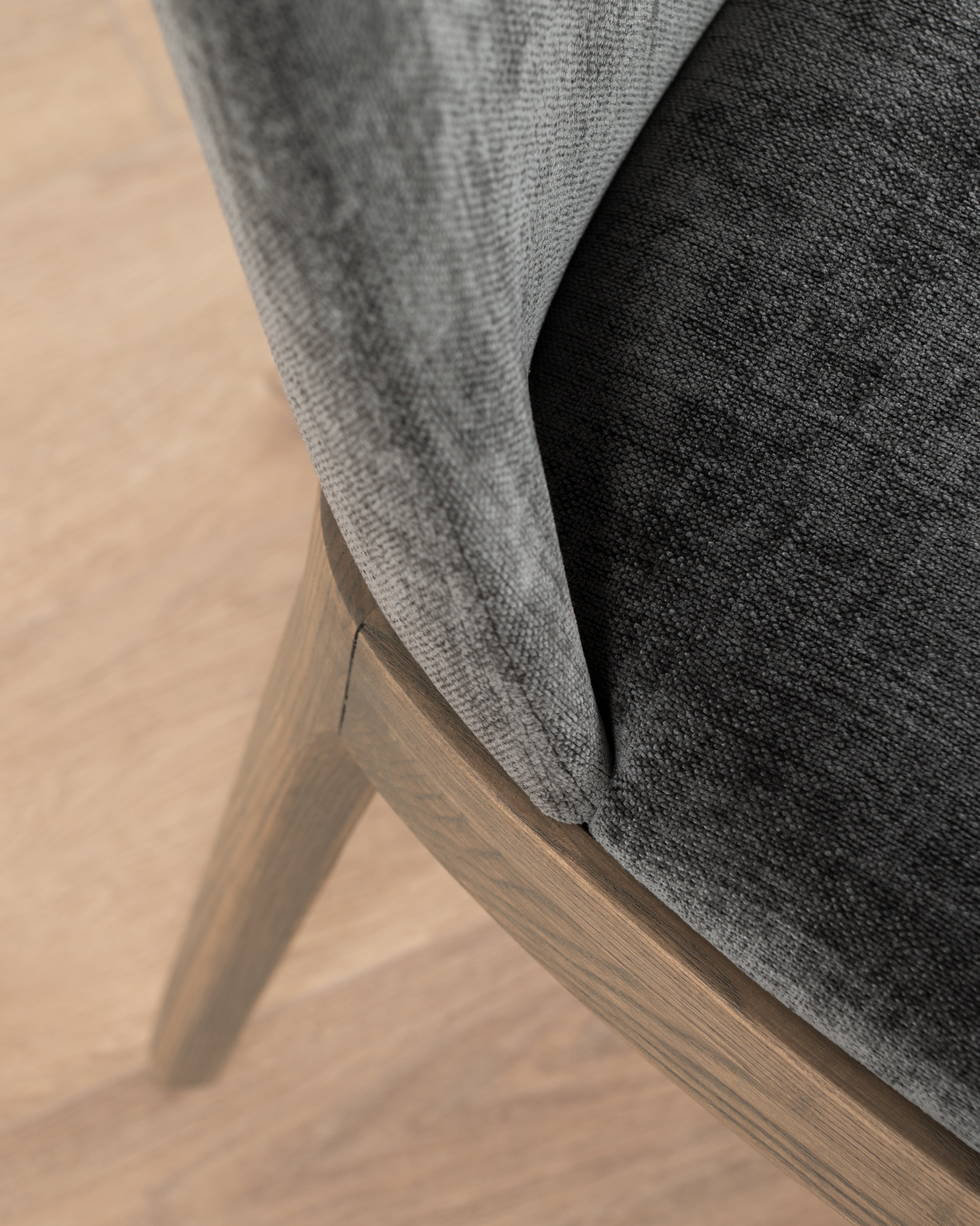 Halima Dining chair | charcoal
