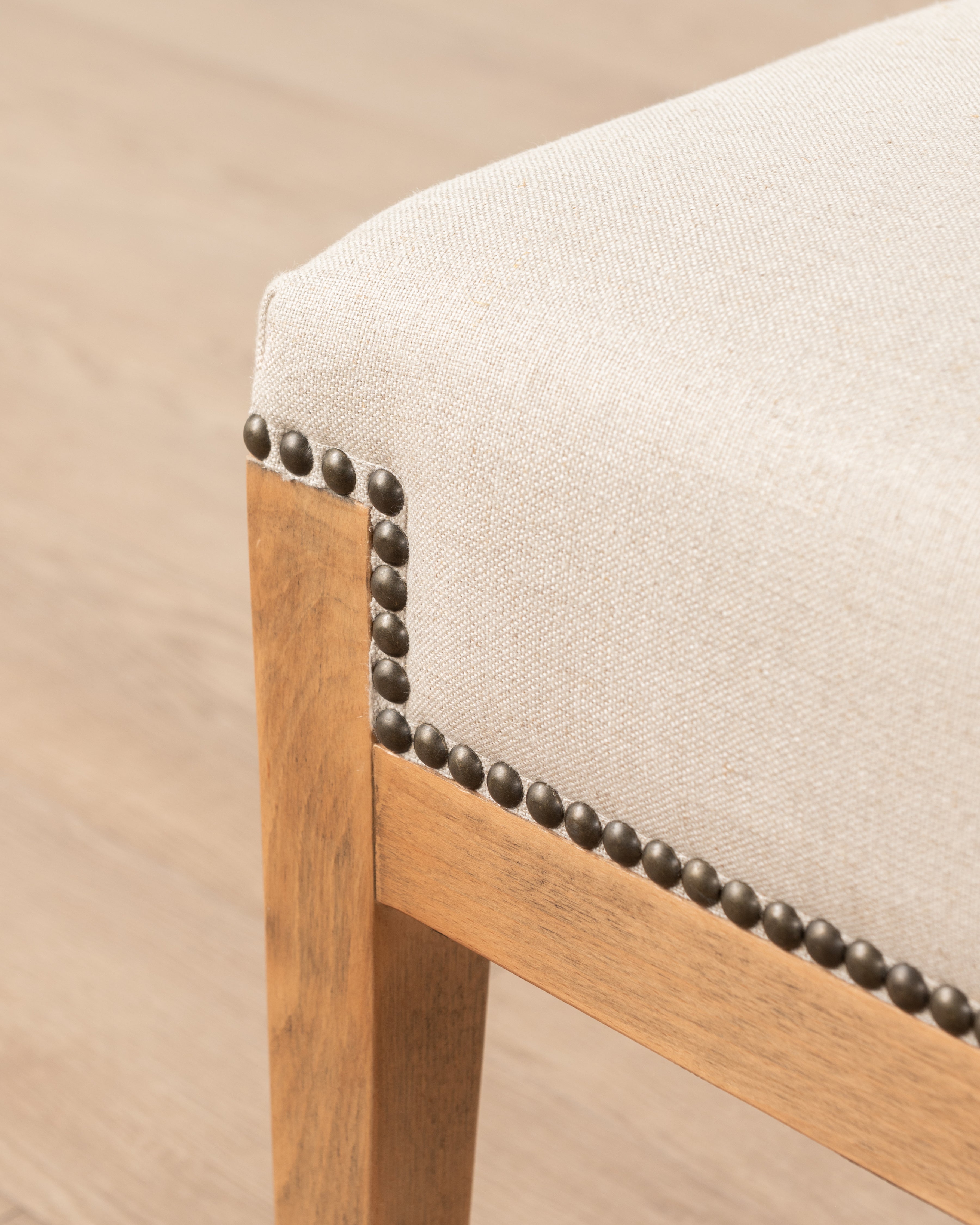 Khanya Bench | Linen