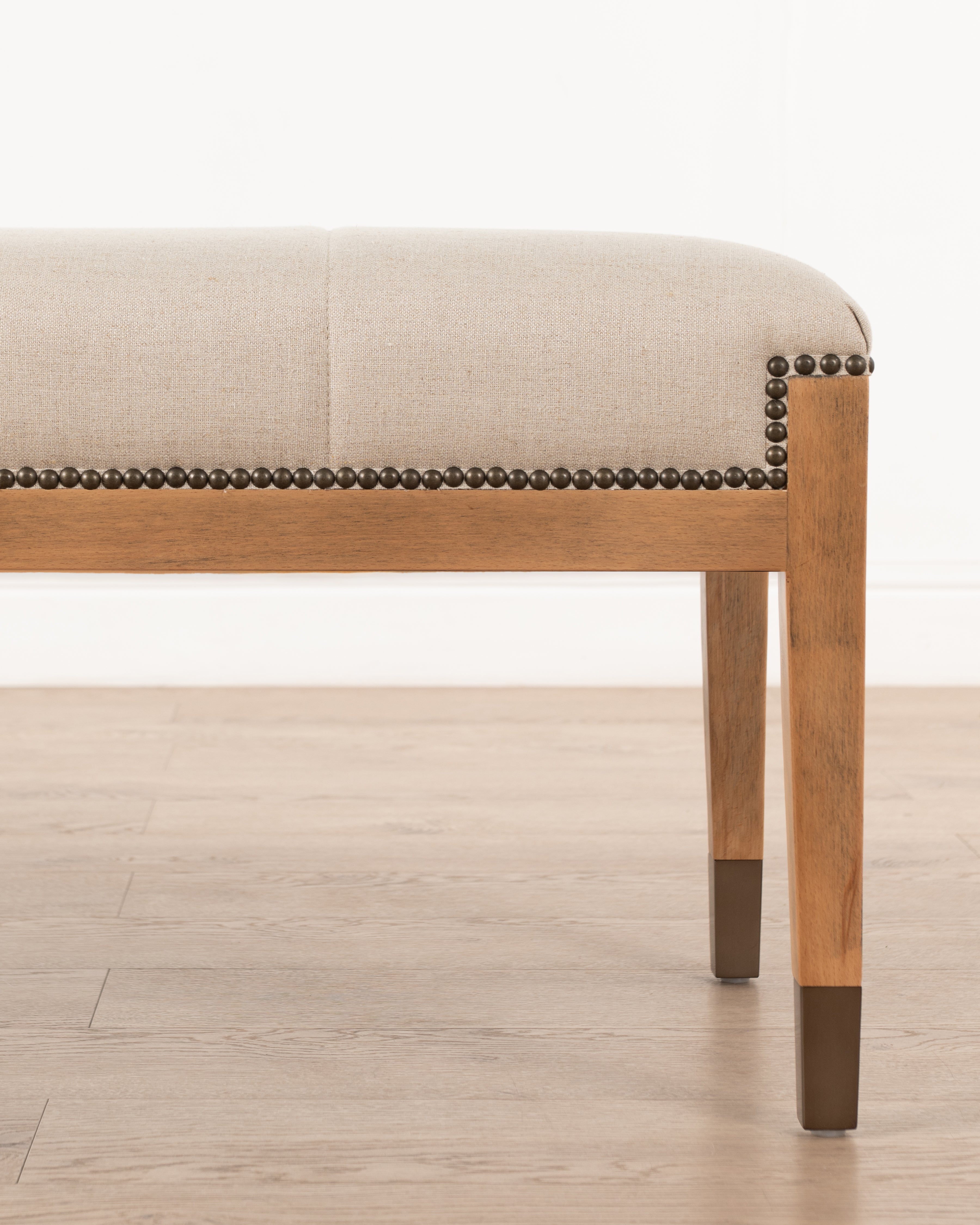 Khanya Bench | Linen