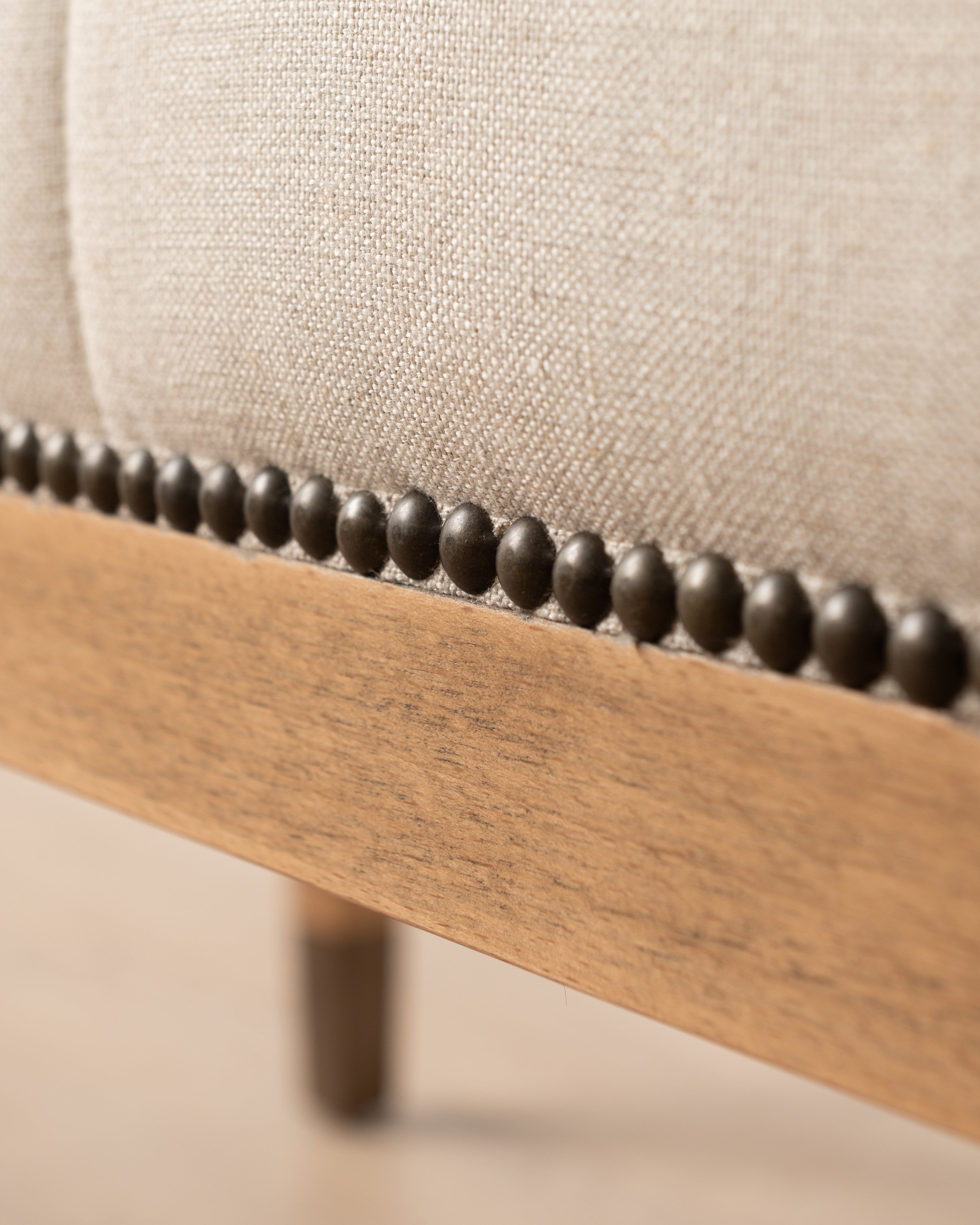 Khanya Bench | Linen