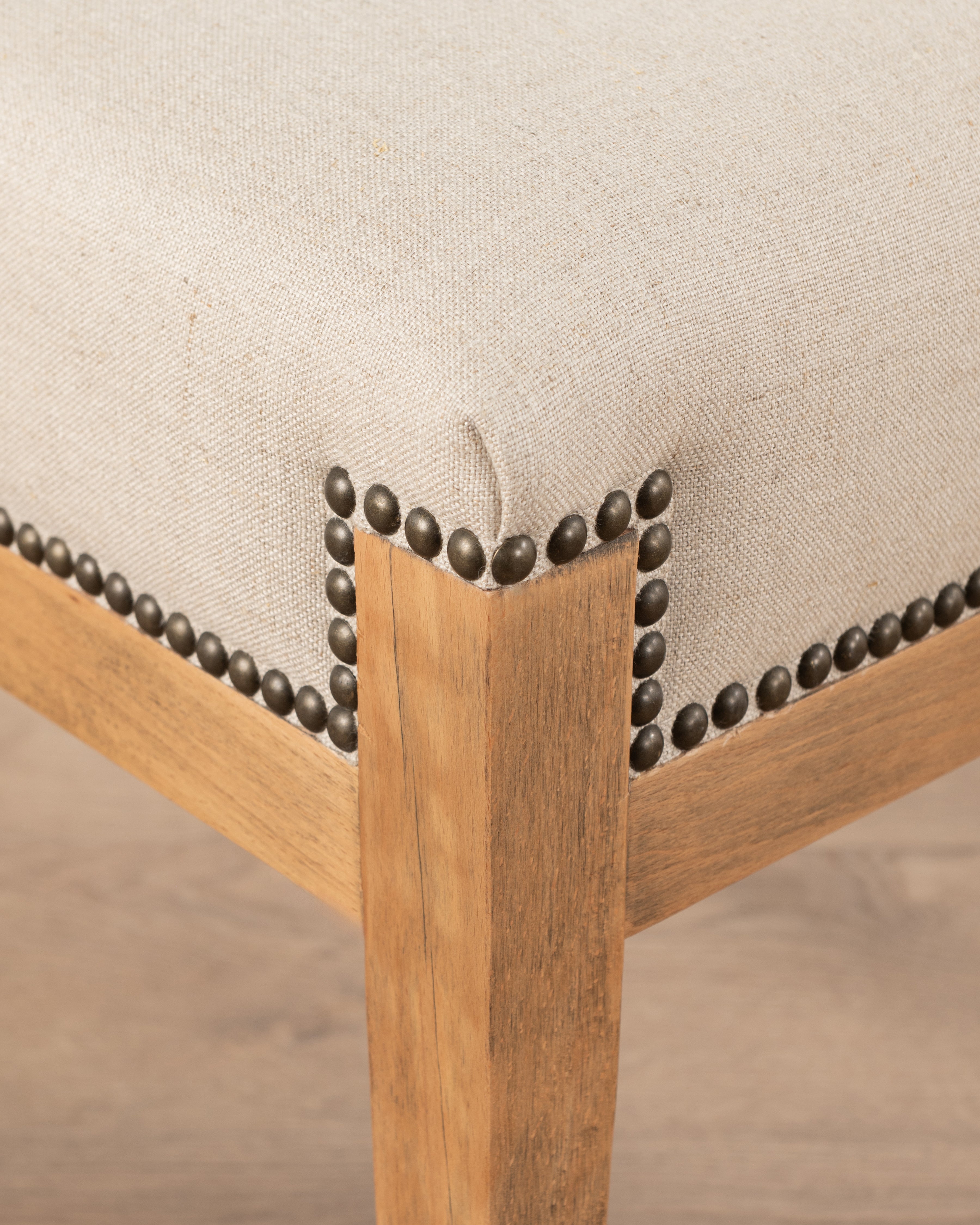 Khanya Bench | Linen