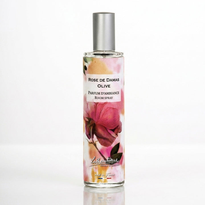Jardin d'Aquarelles Damask Rose Olive Room Spray