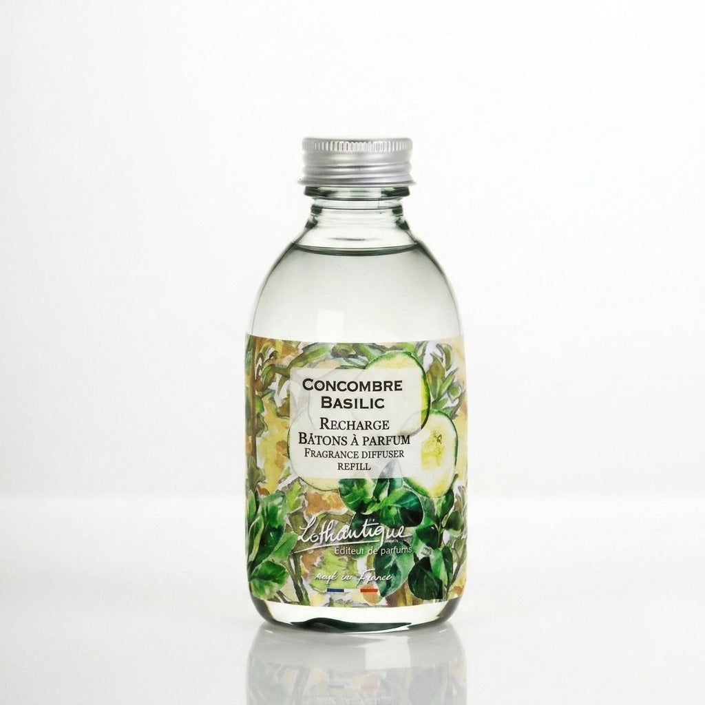 Jardin d'Aquarelles Cucumber Basil Fragrance Diffuser Refill