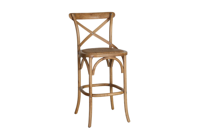 Jenny Crossback Counter Stool | Oak
