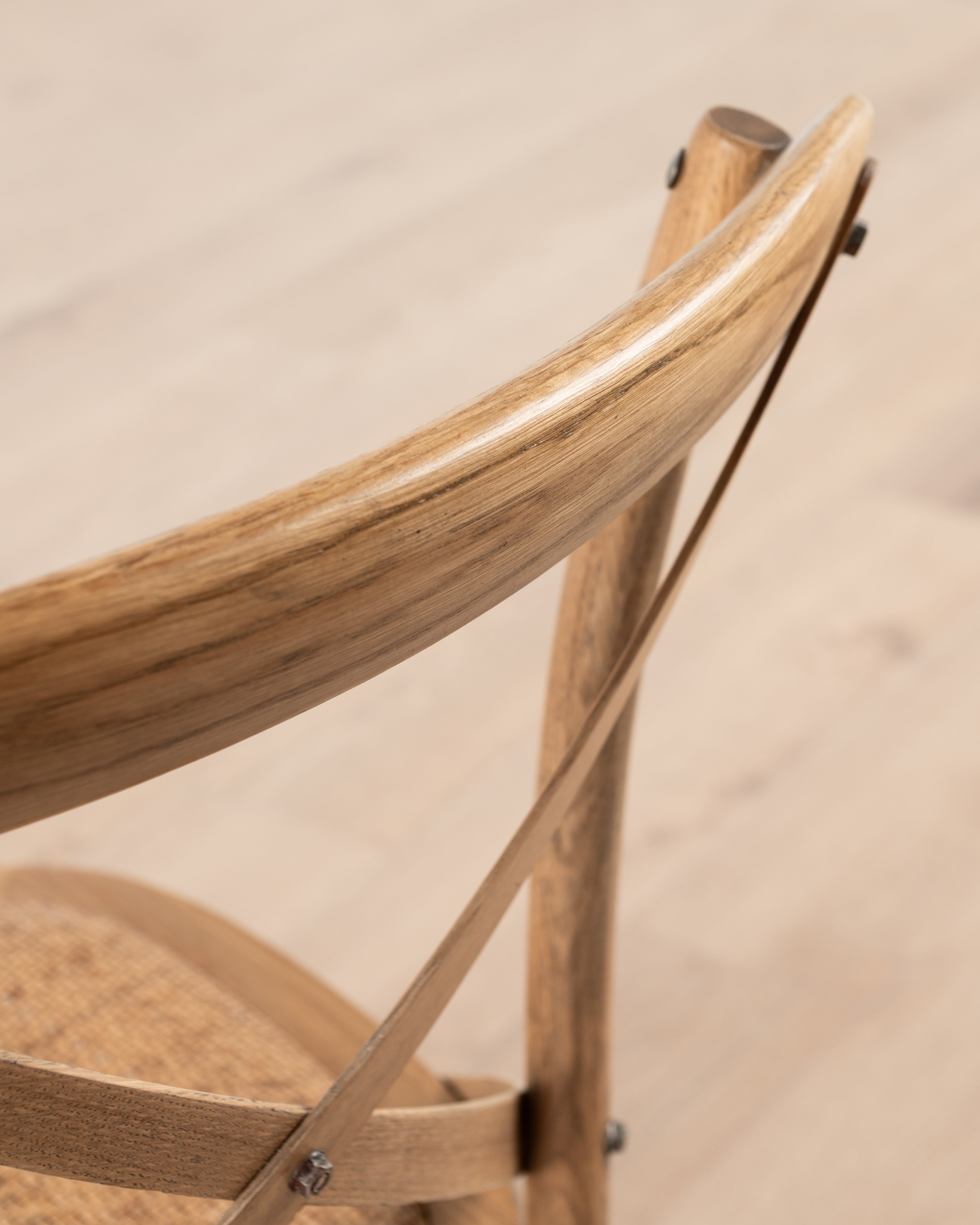 Jenny Crossback Dining Chair | Antique Oak