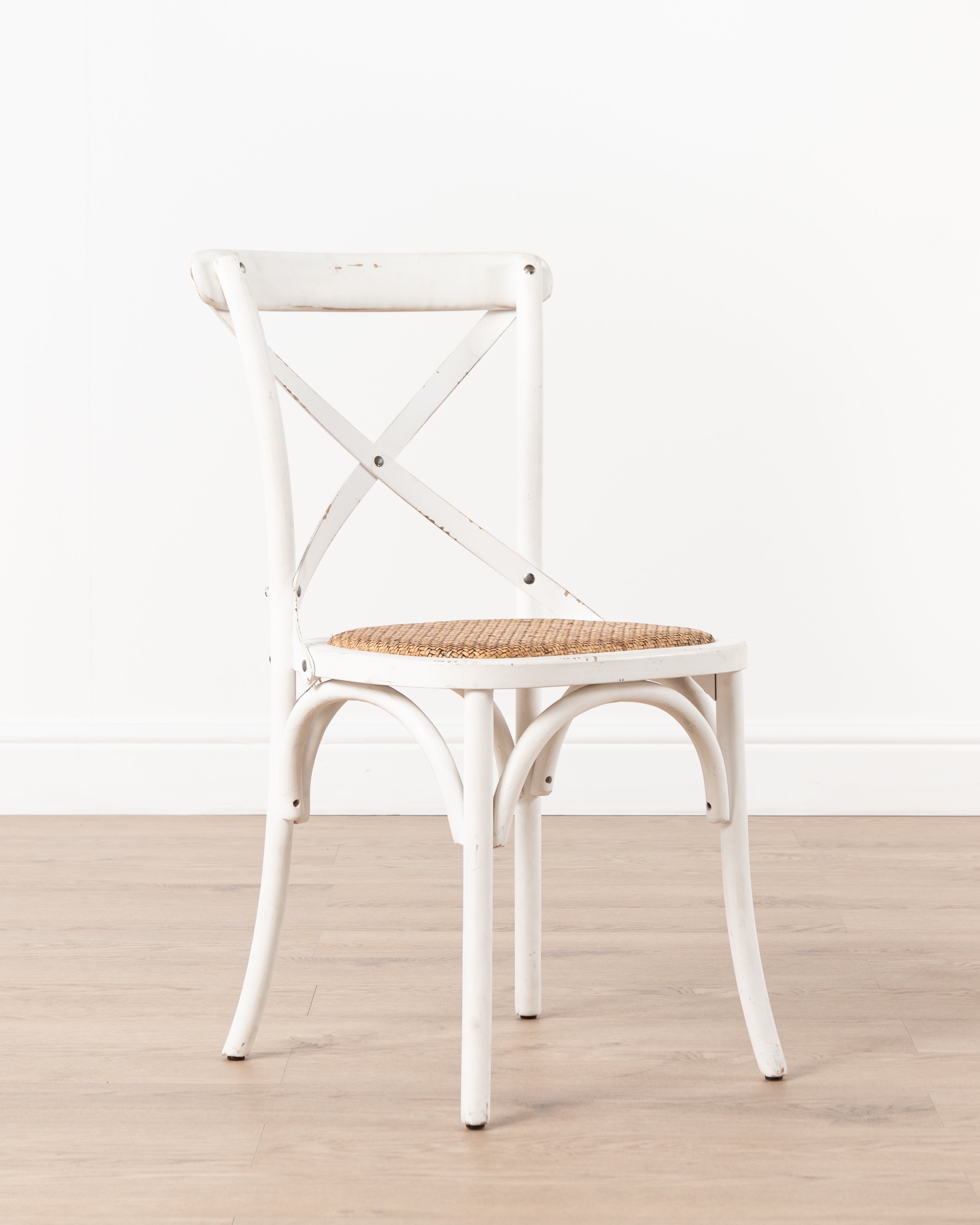 Jenny Crossback Dining Chair | White