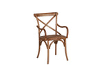 Jenny Crossback Armchair | Antique oak