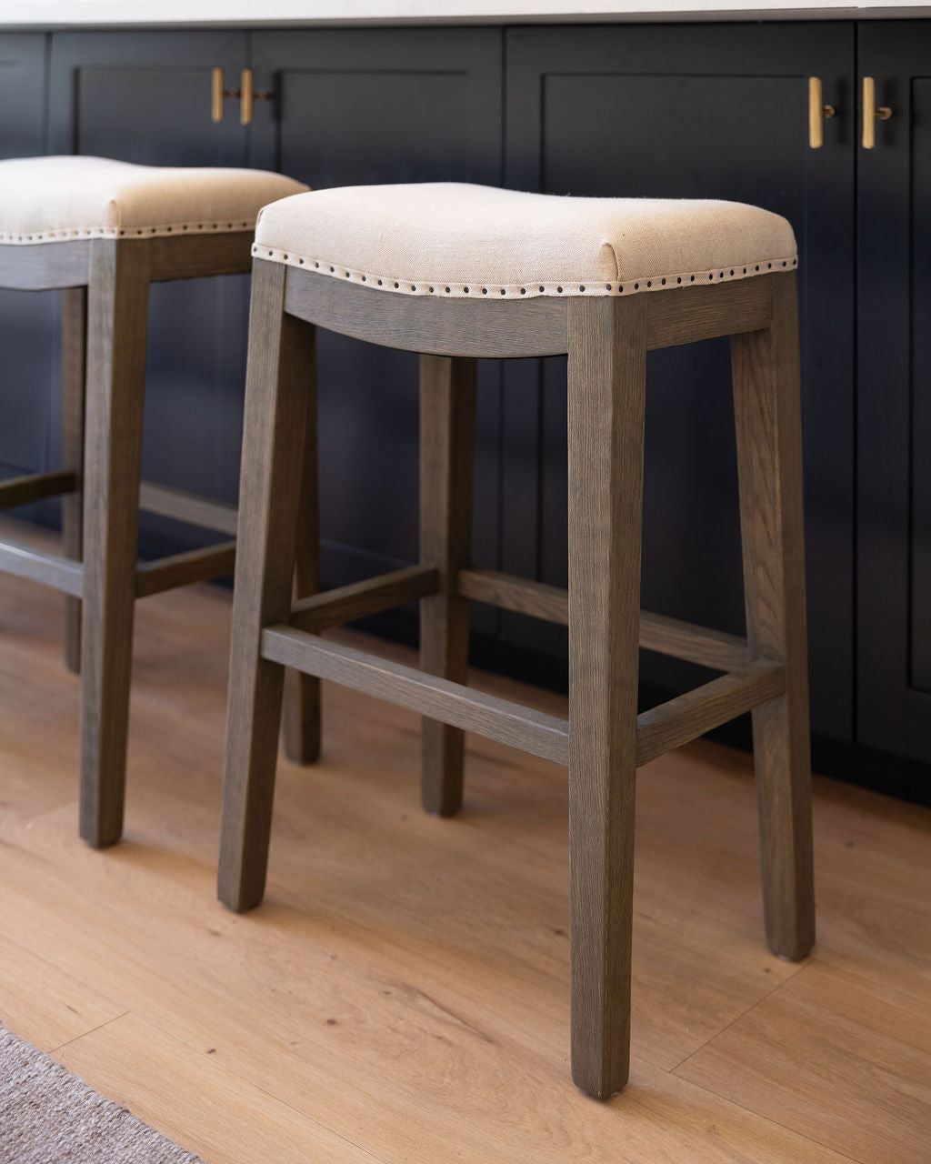 Sally Counter Stool | Linen