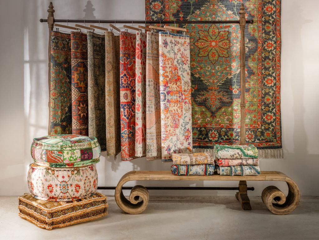 Naksha Indore Rug | Medium - 1200 x 1800