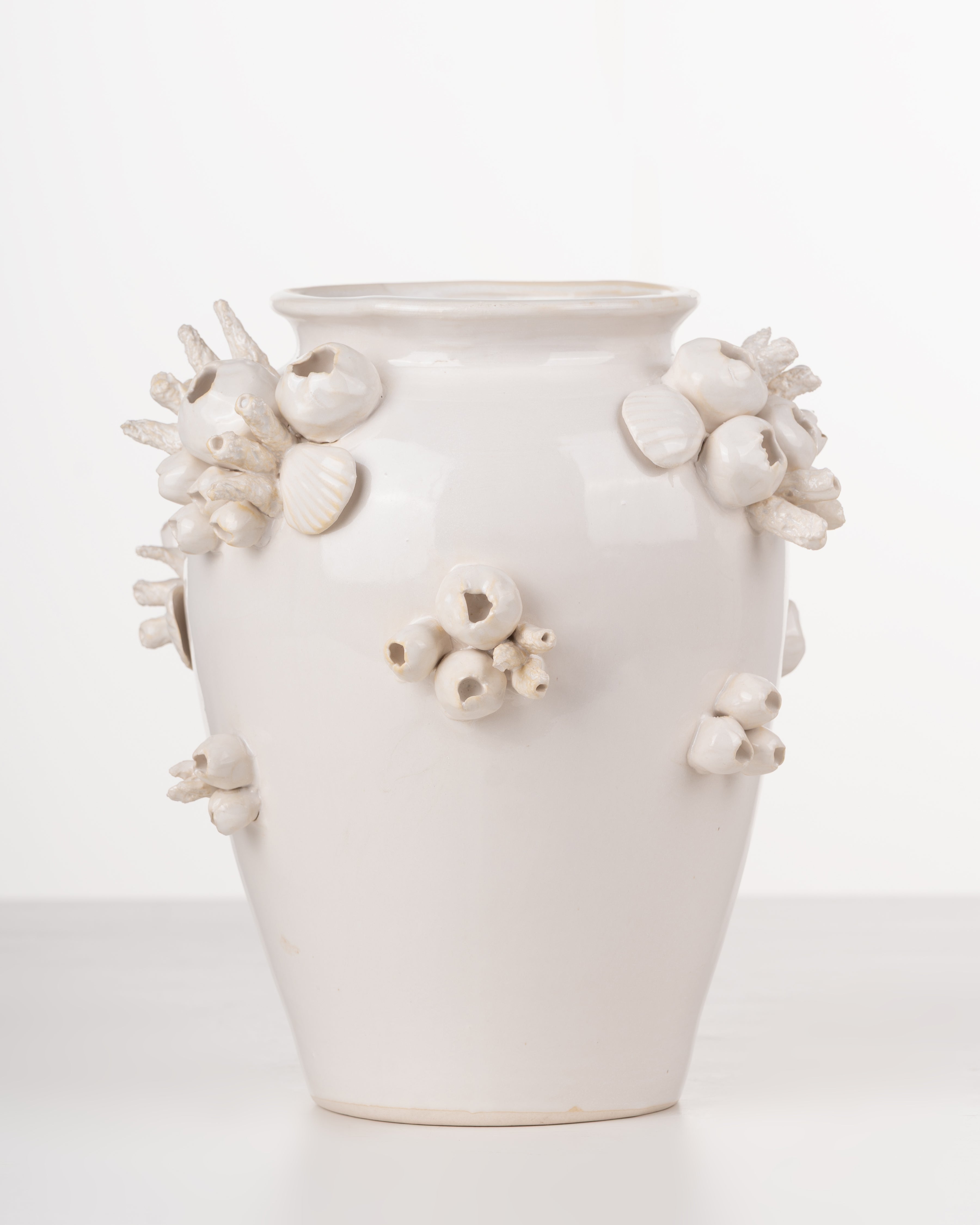 Coral Ceramic Vase