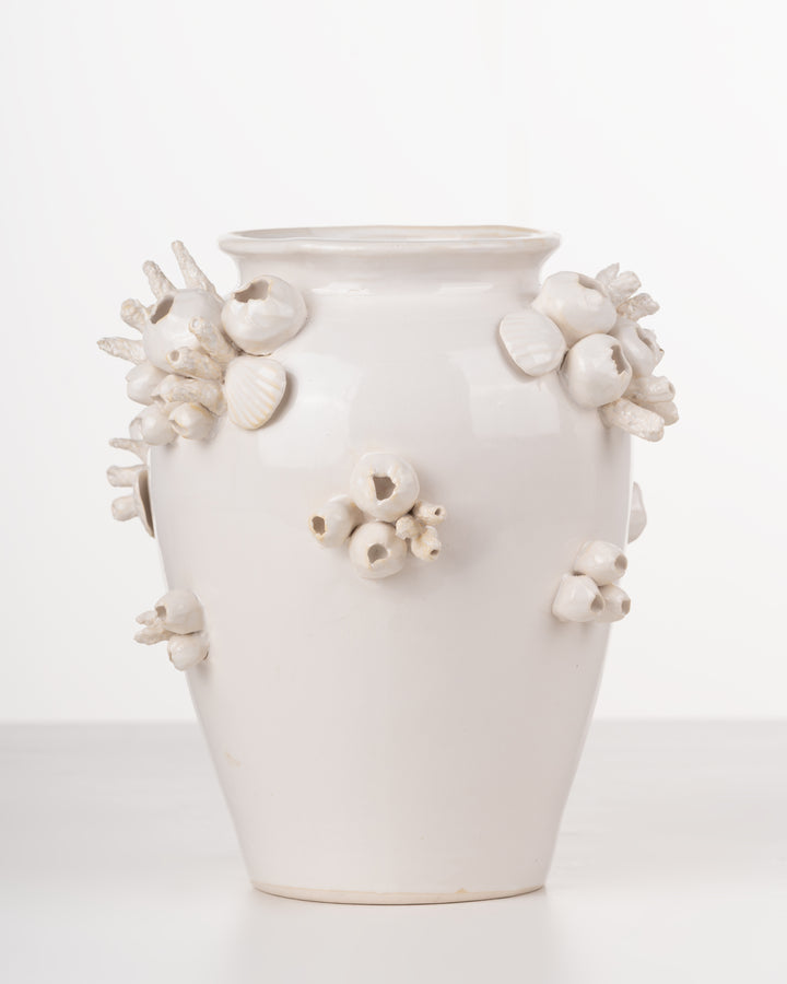 Coral Ceramic Vase
