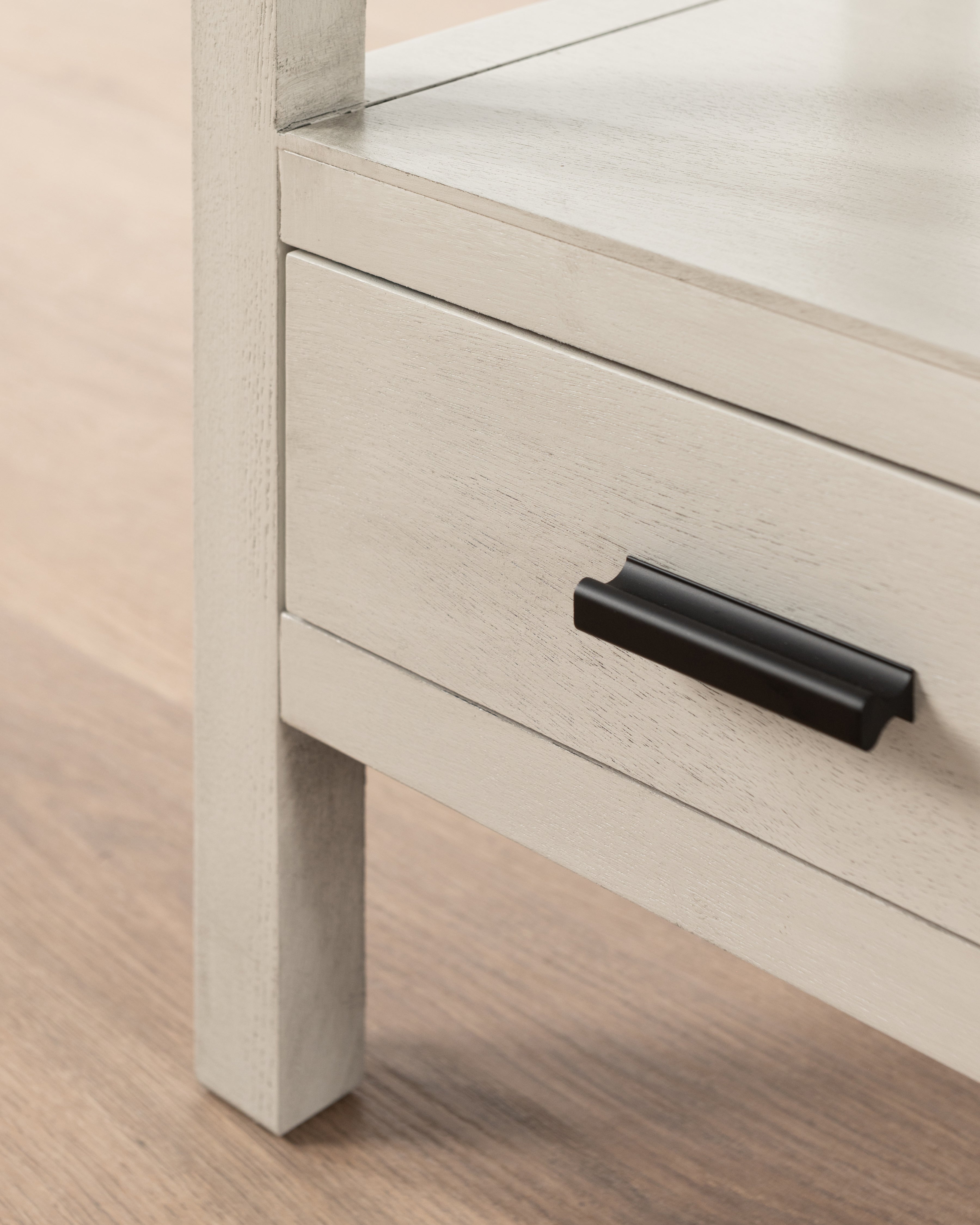Montclair Bedside Table | White