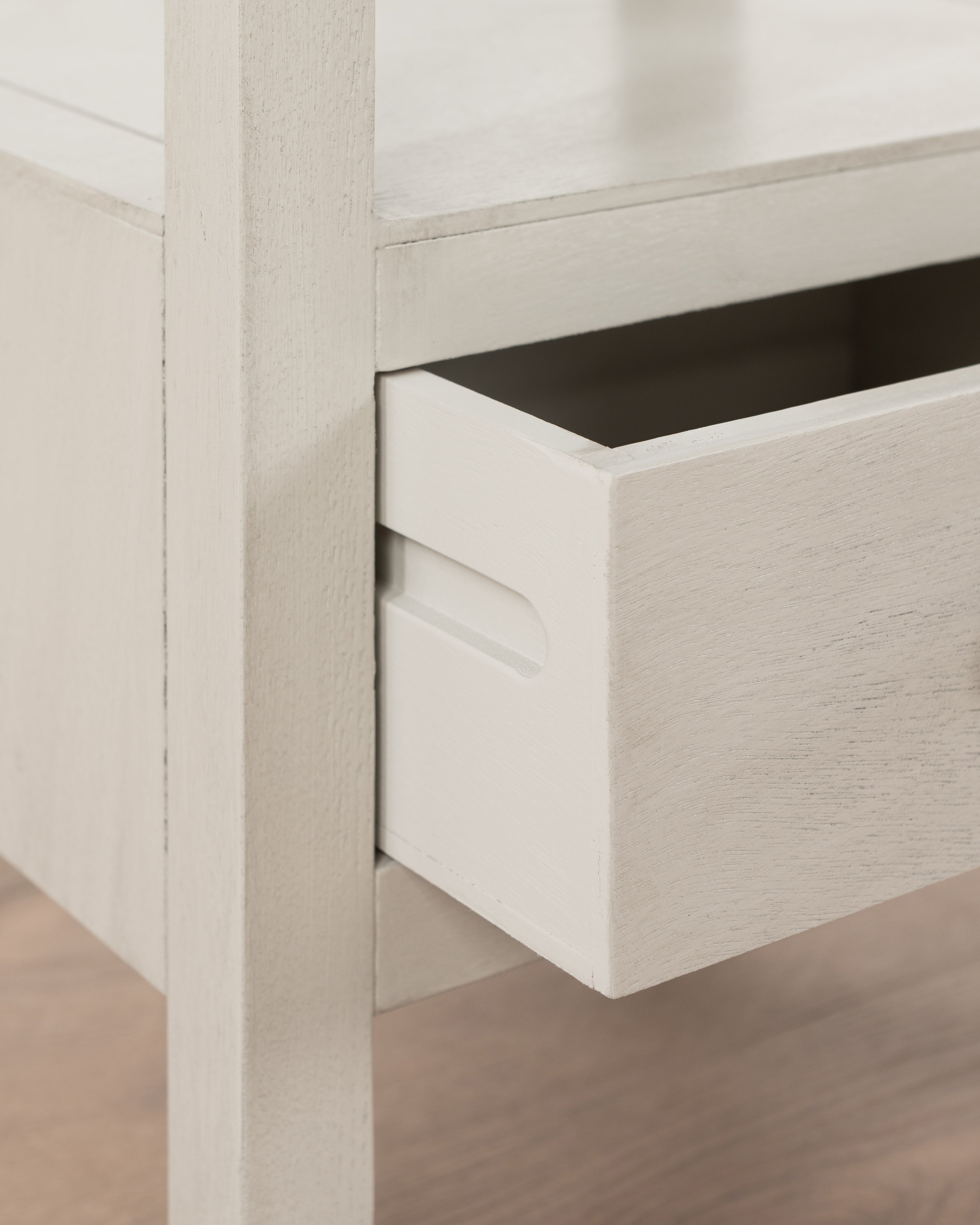 Montclair Bedside Table | White