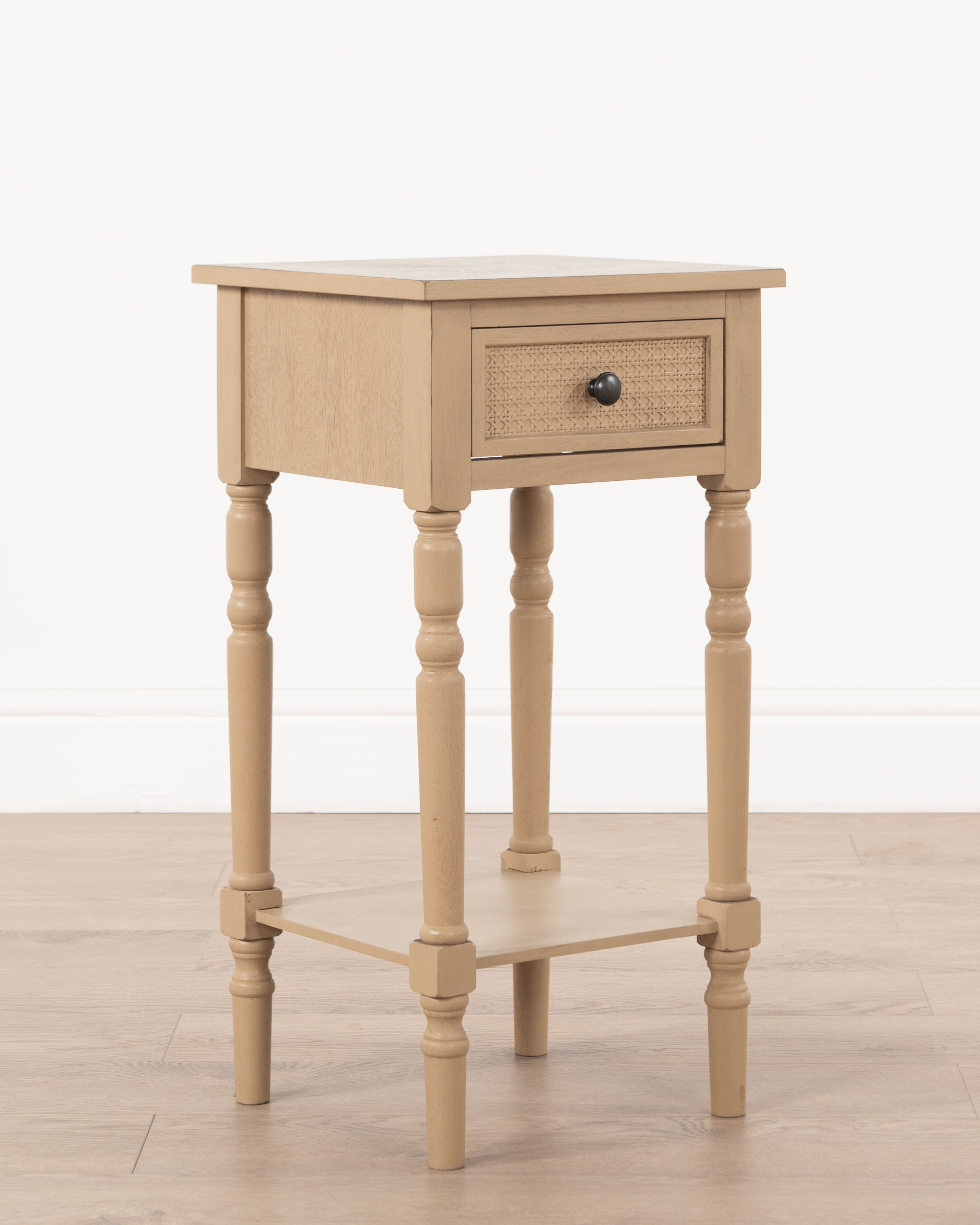 Maisonette Roselle Bedside Table | Camel