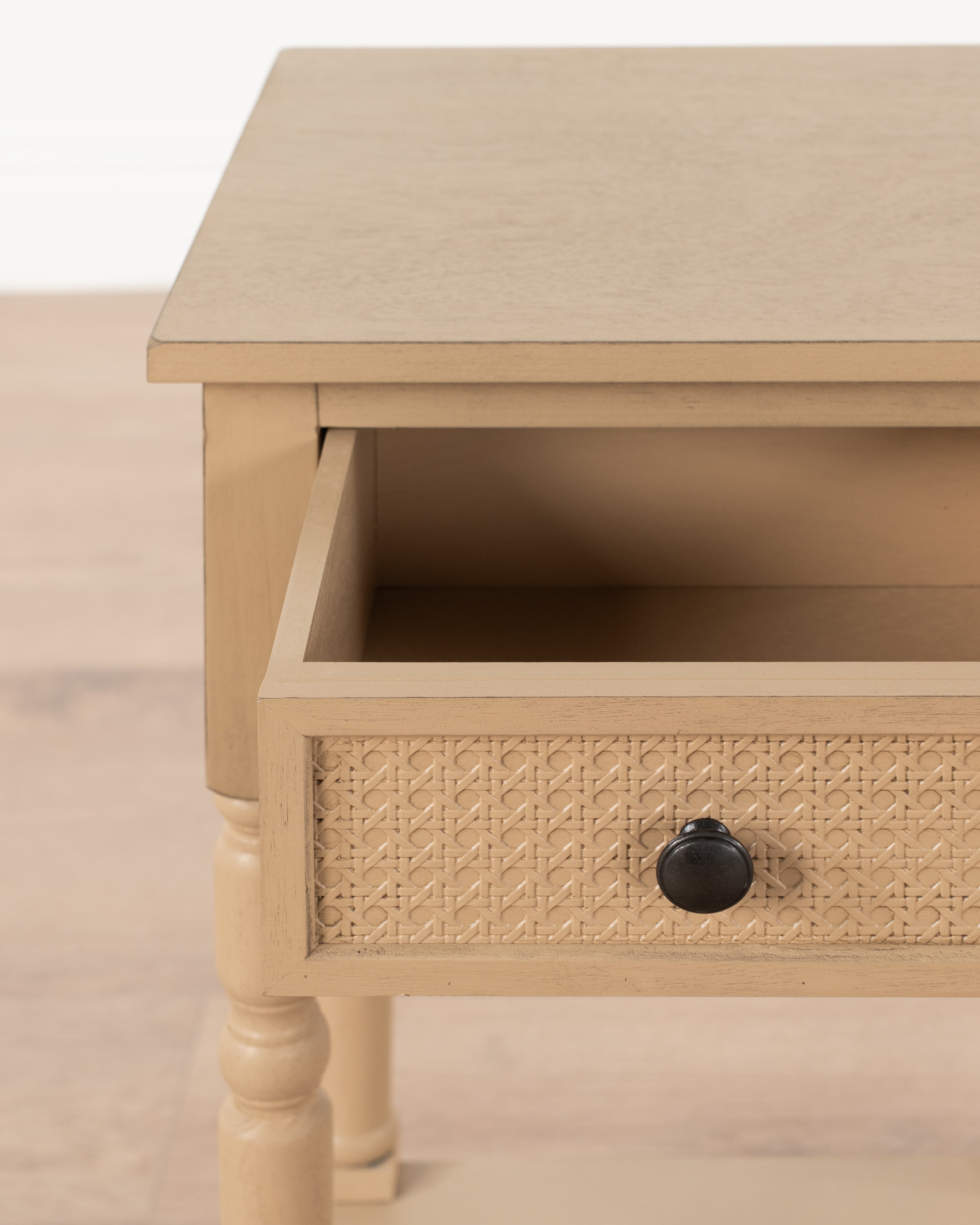 Maisonette Roselle Bedside Table | Camel