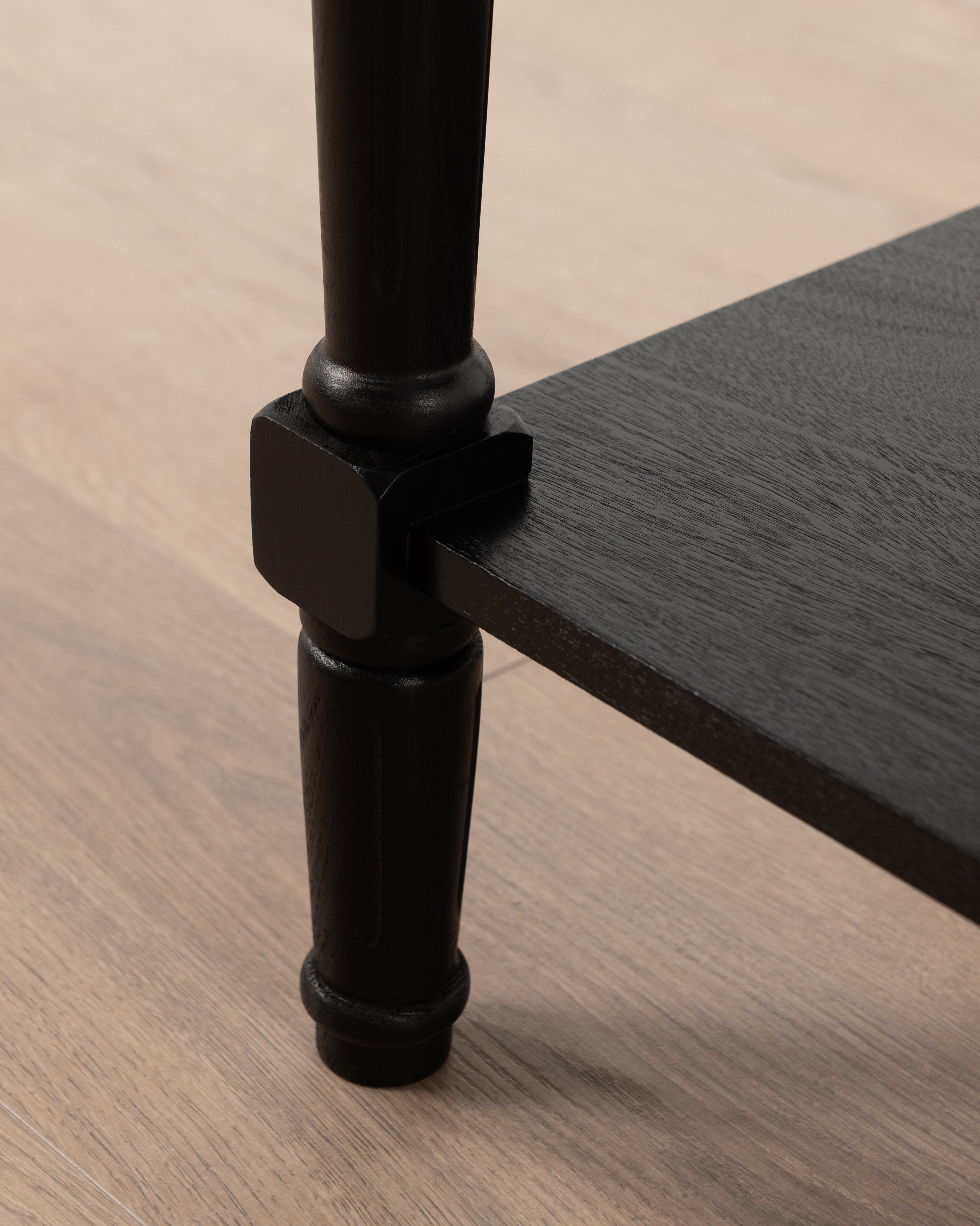 Maisonette Sabine Bedside Table | Black