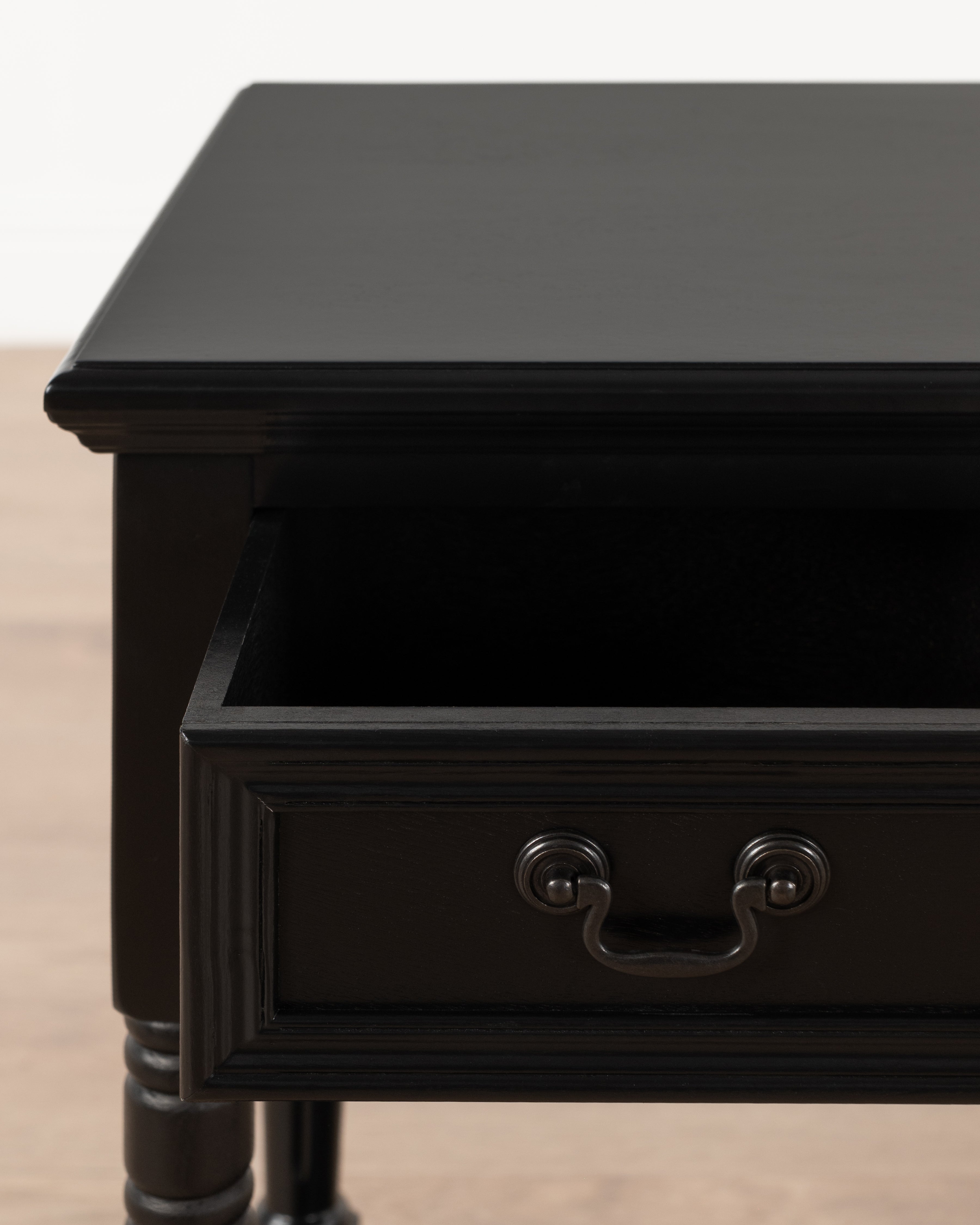 Maisonette Sabine Bedside Table | Black