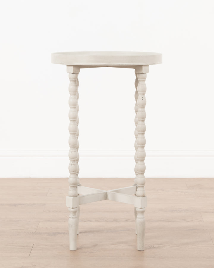 Maisonette Chantilly Side Table | Stone