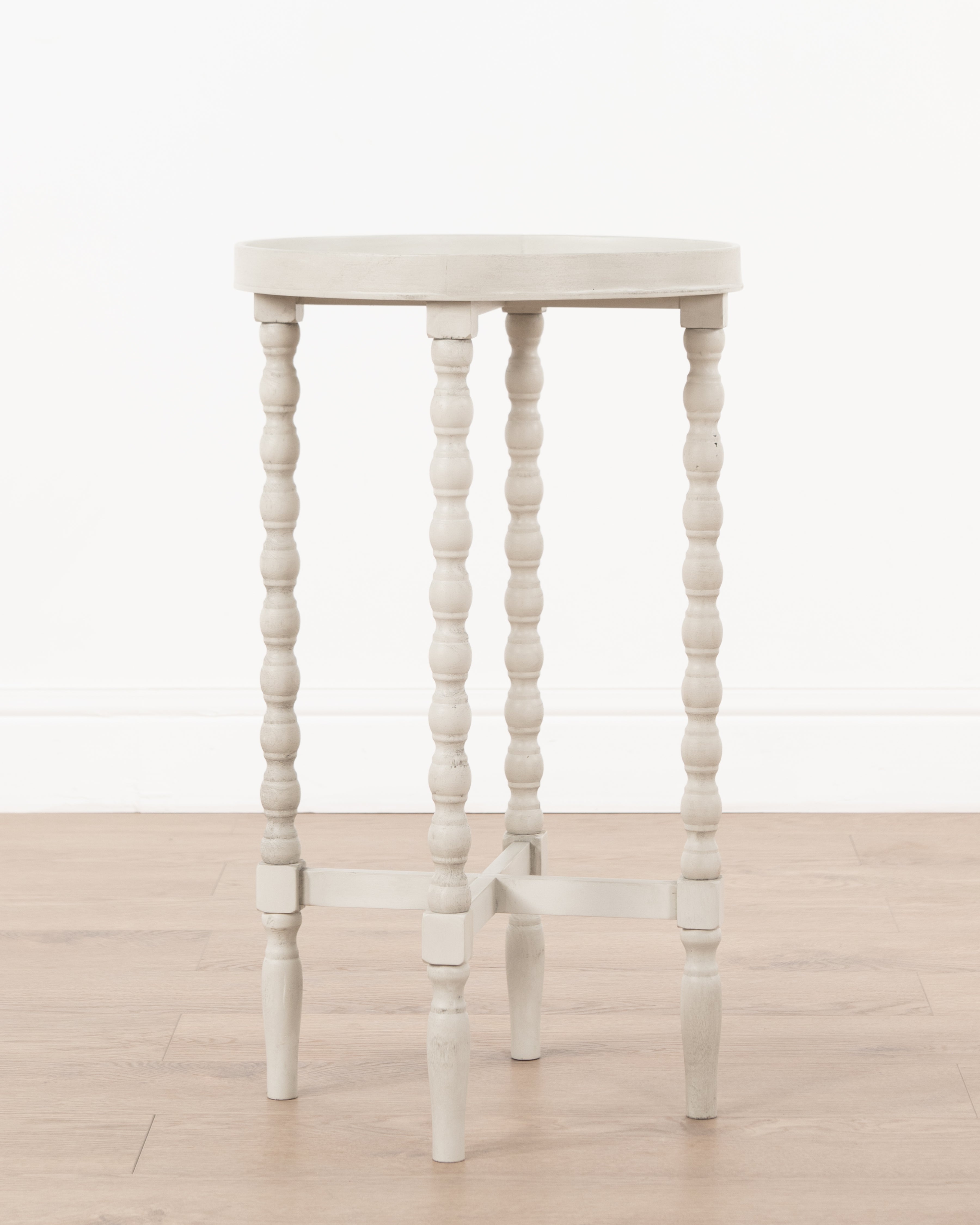 Maisonette Chantilly Side Table | Stone