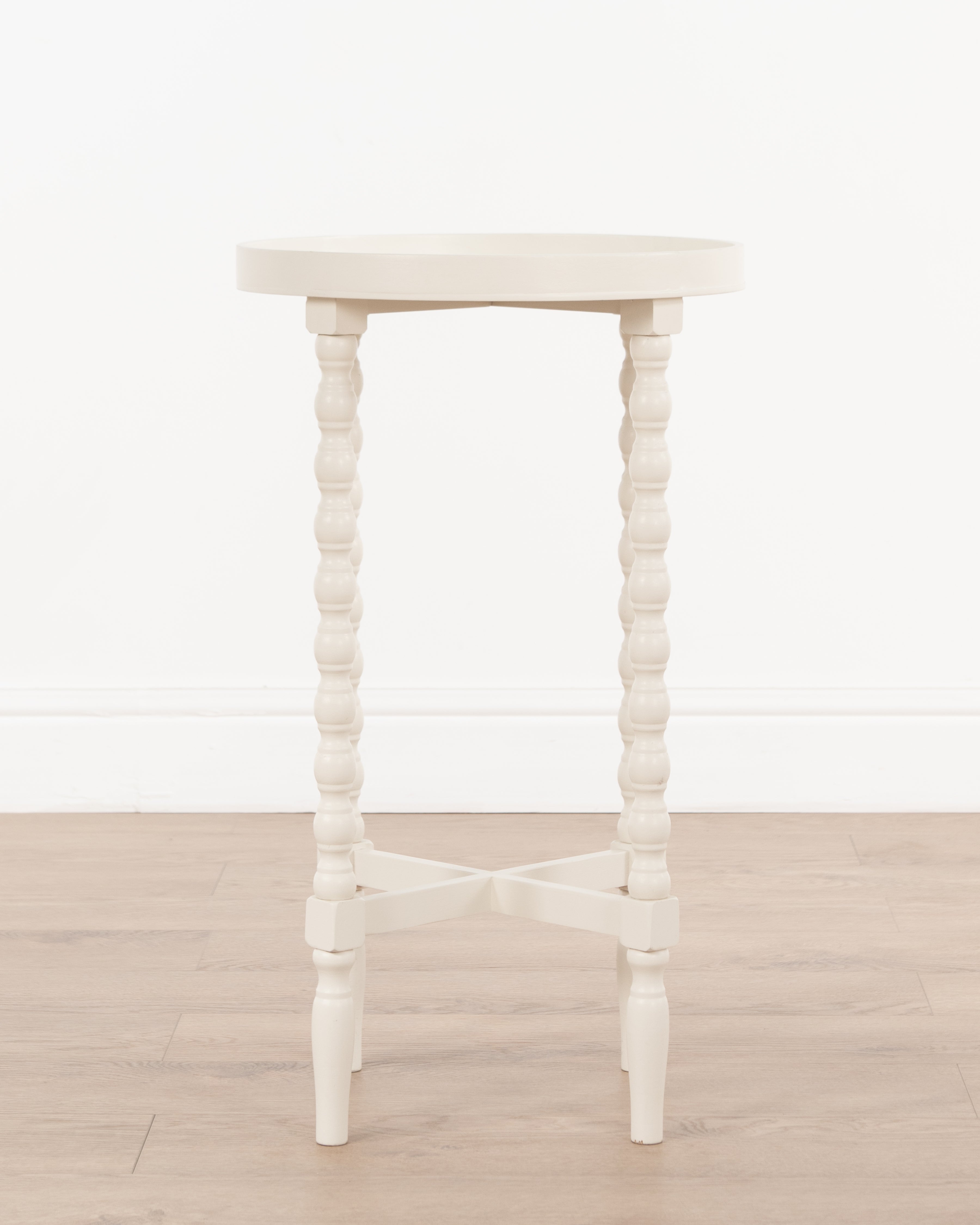 Maisonette Chantilly Side Table | White