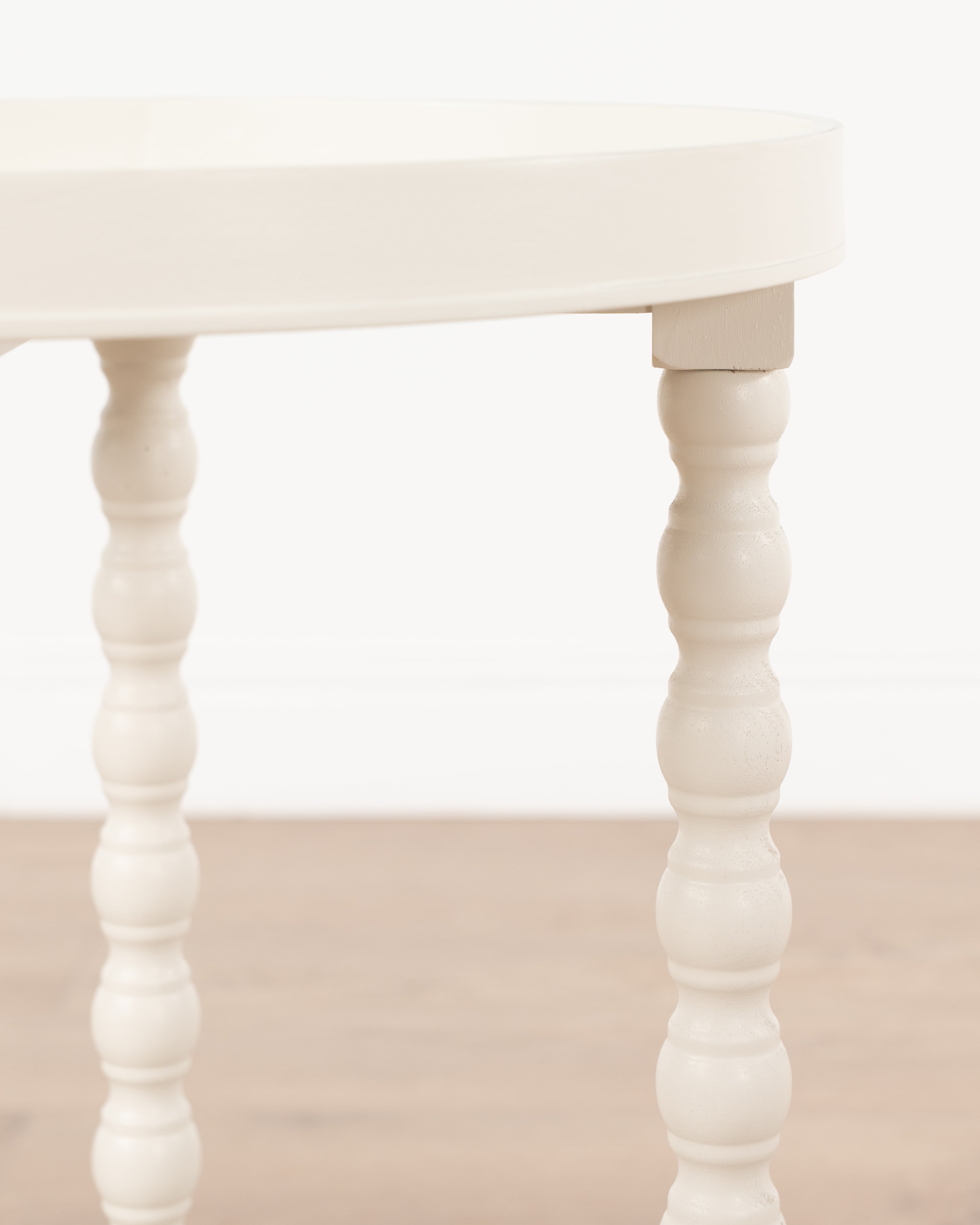 Maisonette Chantilly Side Table | White
