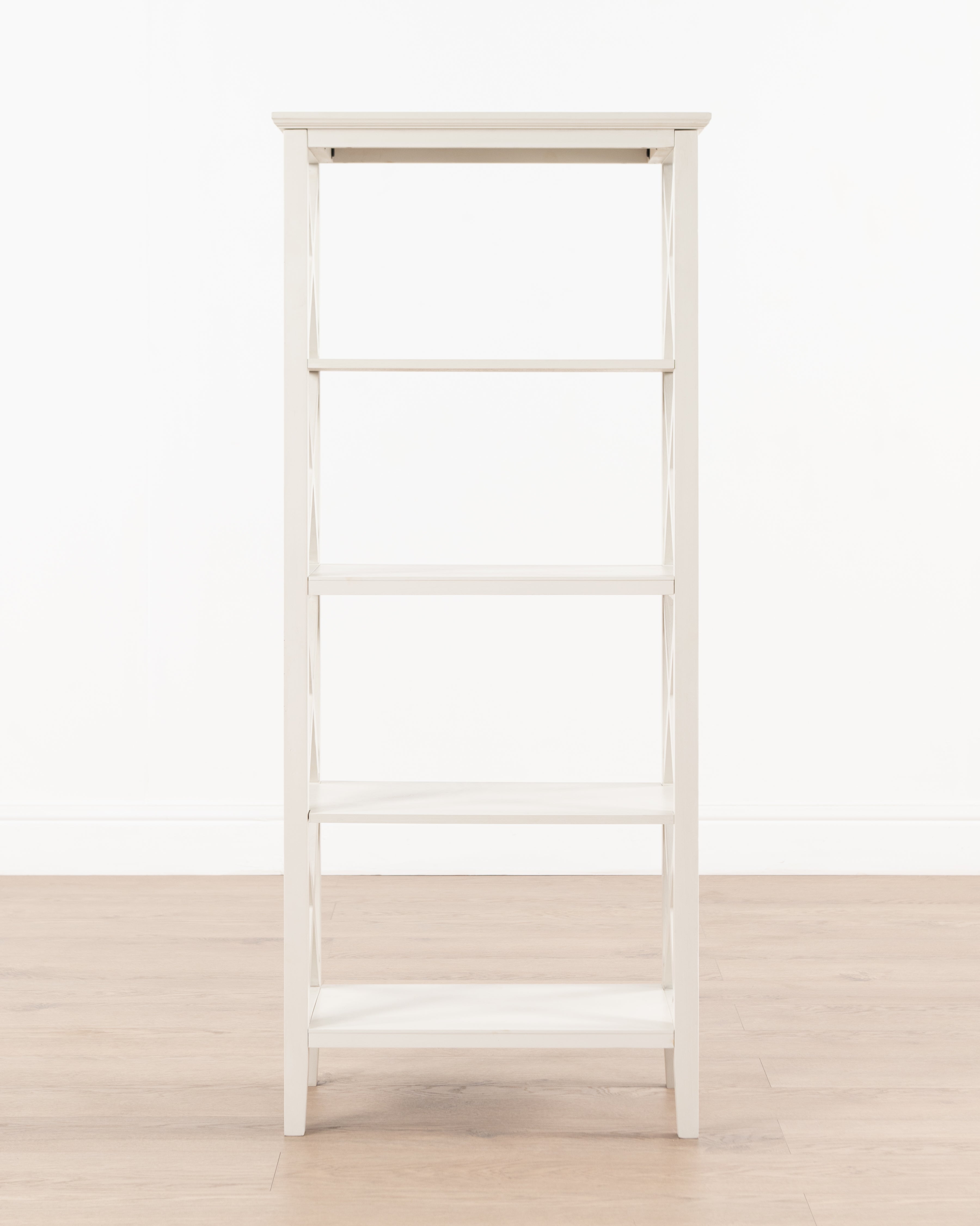 BOOKSHELF 5TIER WHITE